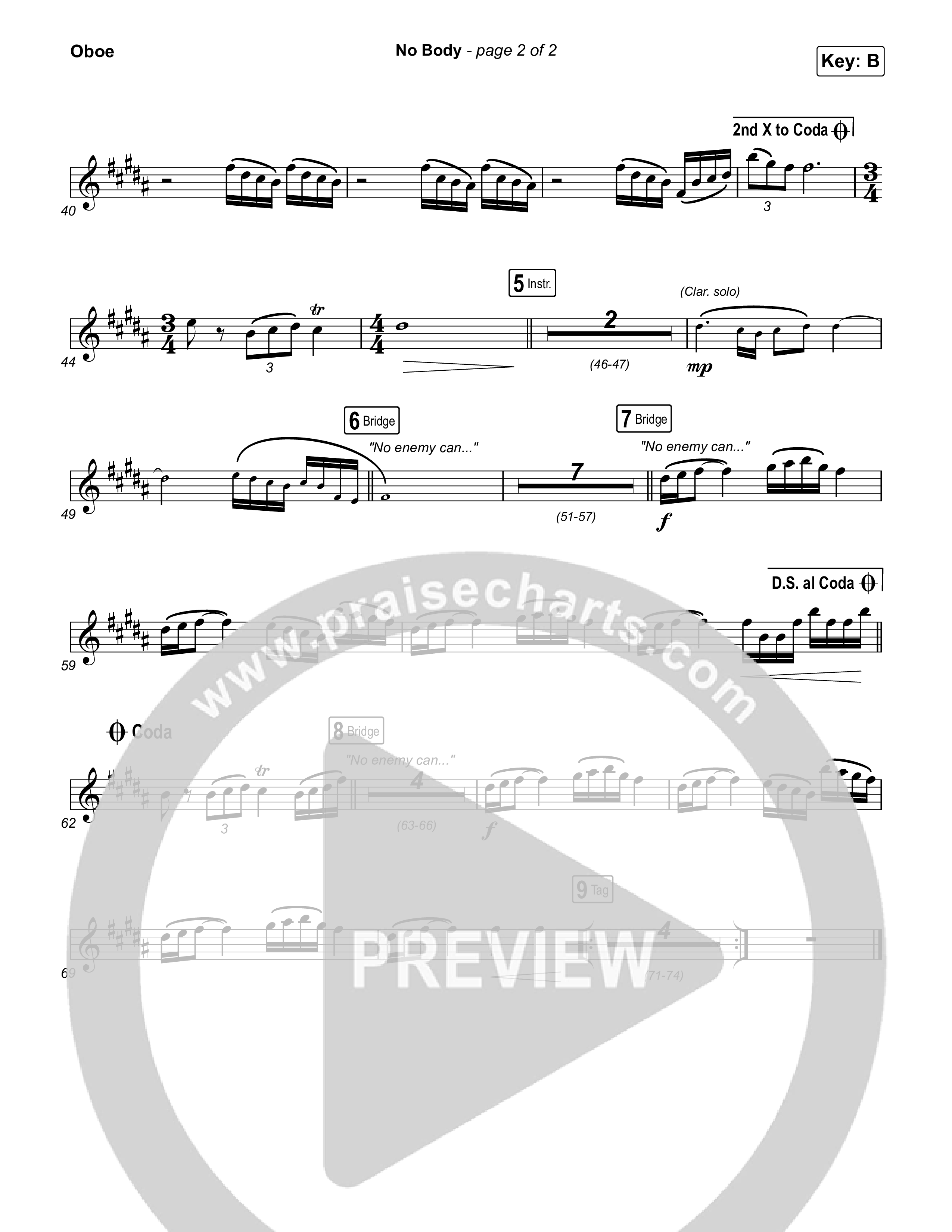 No Body Oboe (Pat Barrett)