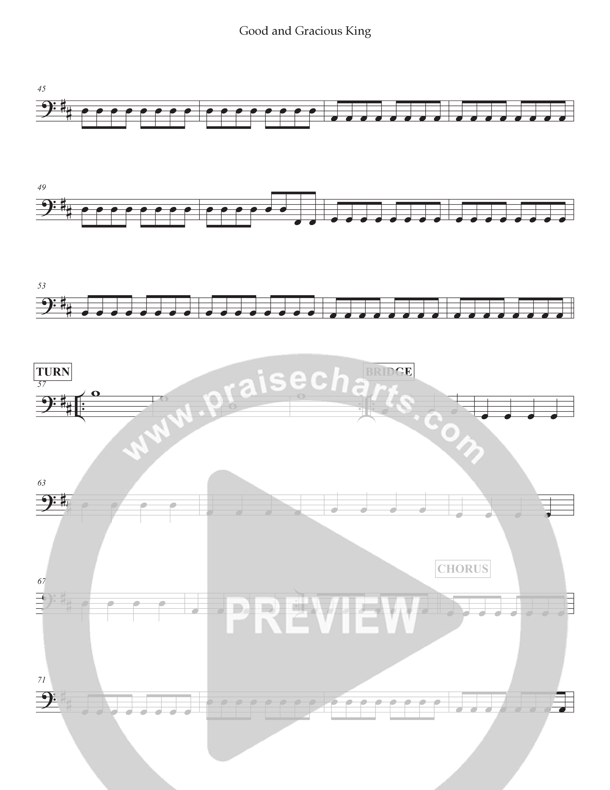 Good And Gracious King Cello (Redemption Worship)