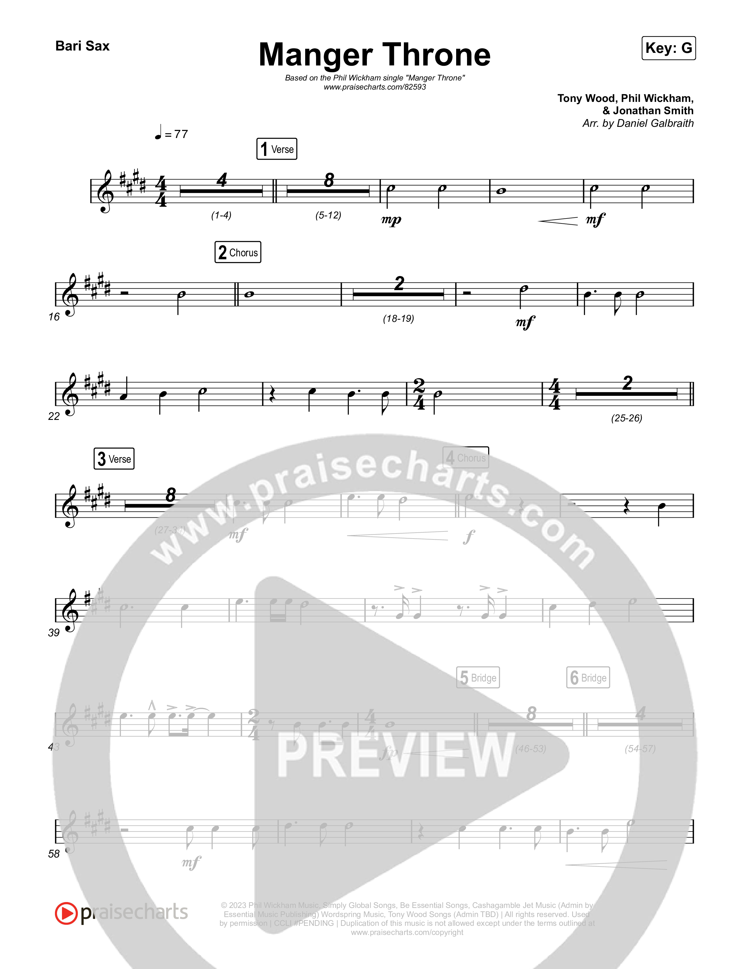 Manger Throne Bari Sax (Phil Wickham)