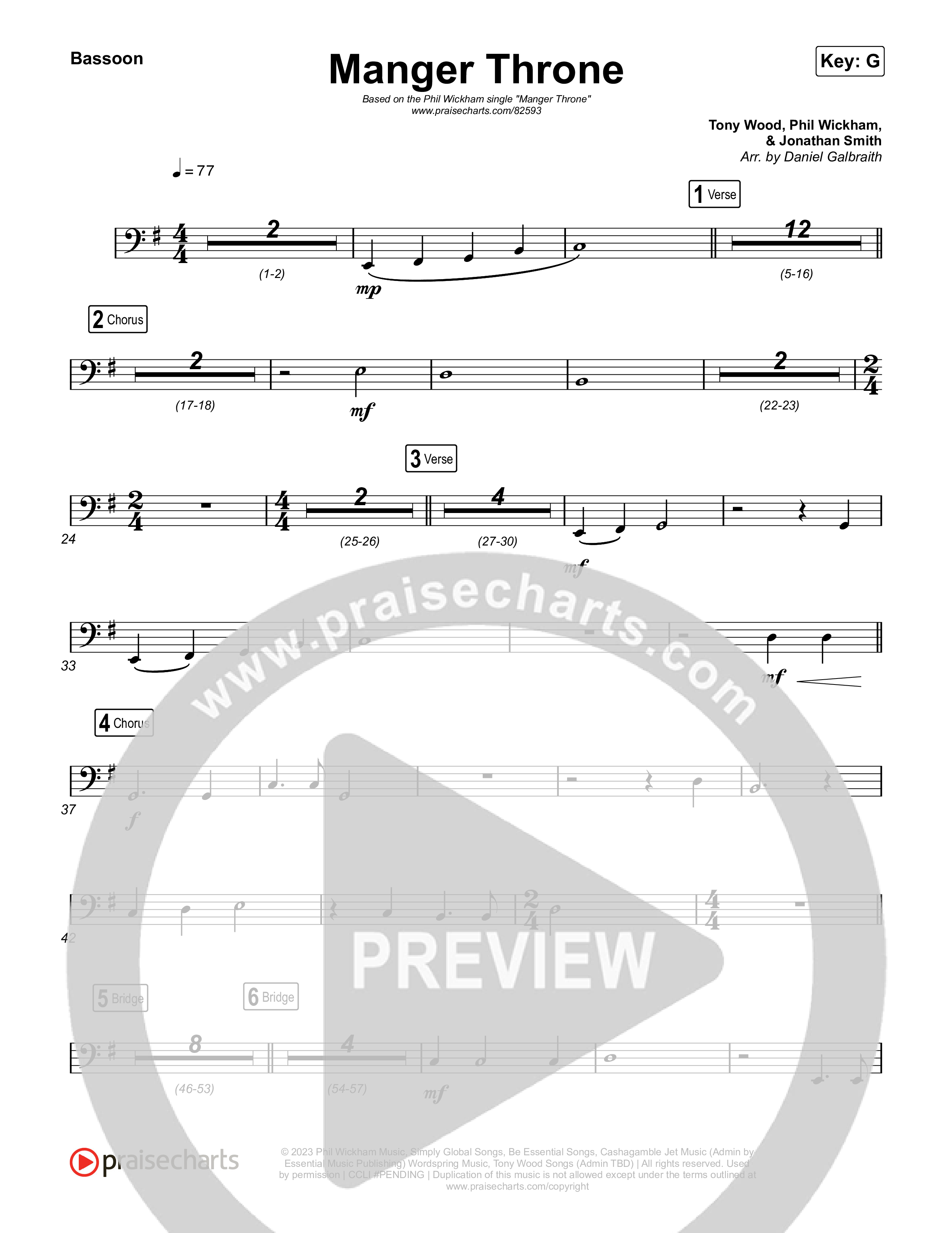 Manger Throne Bassoon (Phil Wickham)