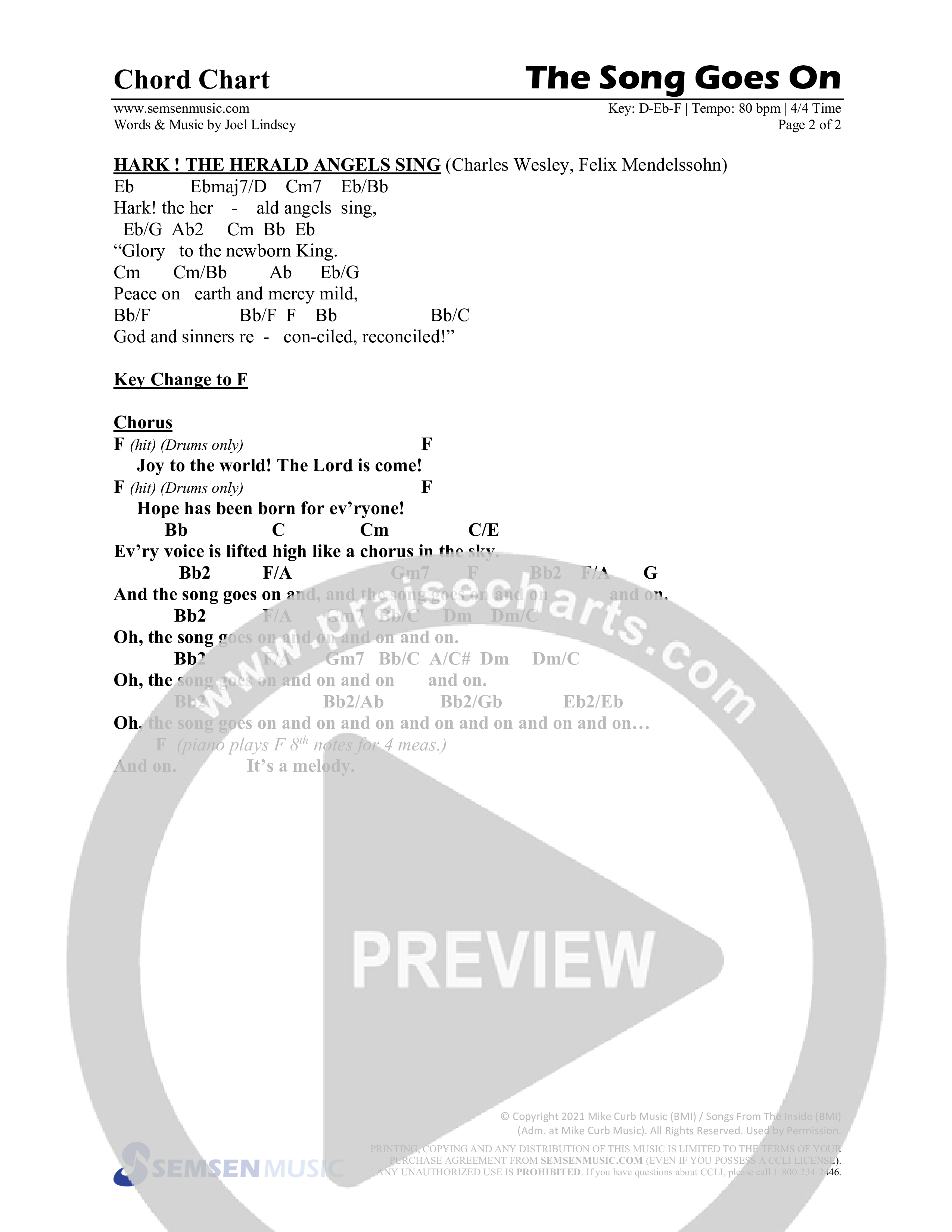 Christmas Is A Child (5 Song Choral Collection) Song 2 (Lead & Chords) (Semsen Music / Arr. Daniel Semsen)