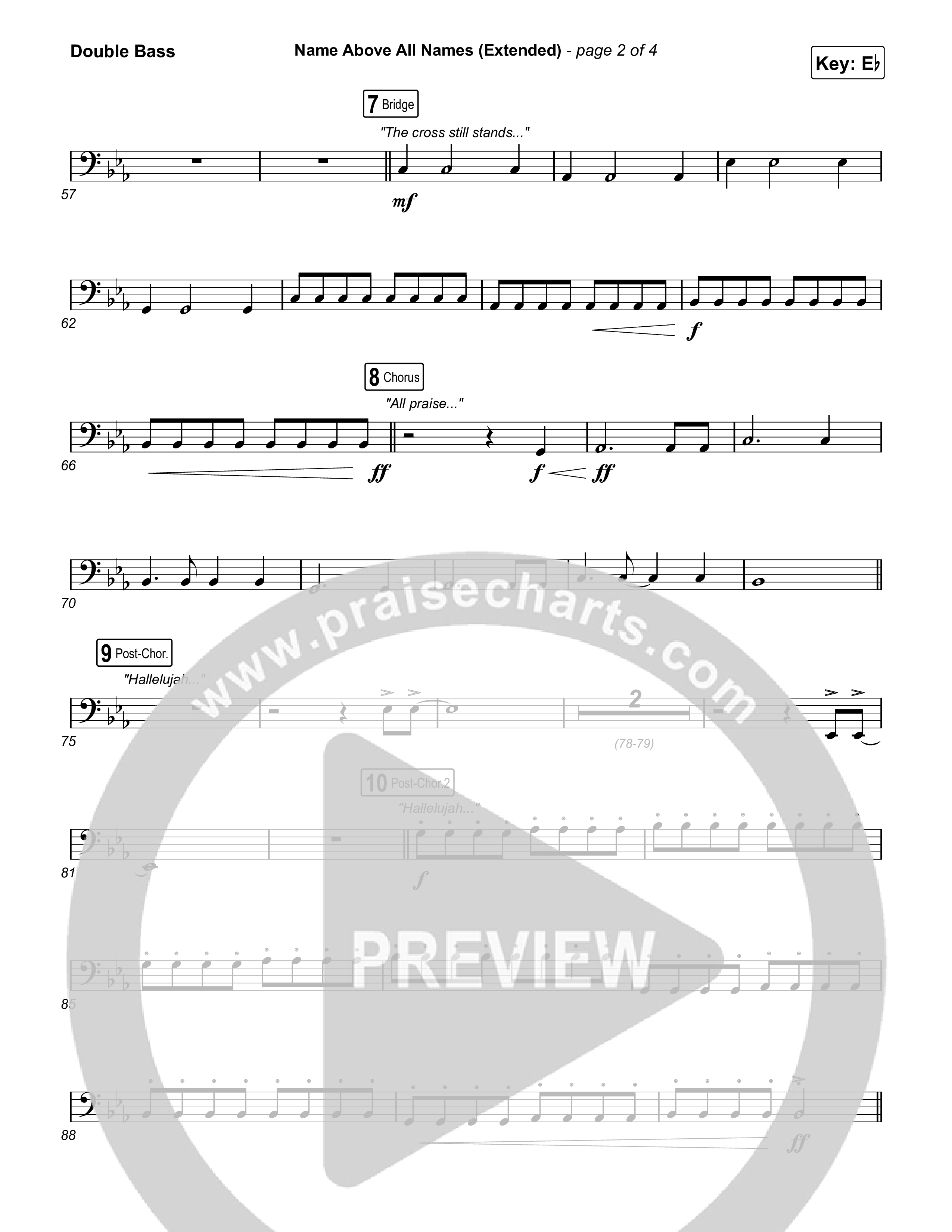 Name Above All Names (Extended) String Bass (Charity Gayle)