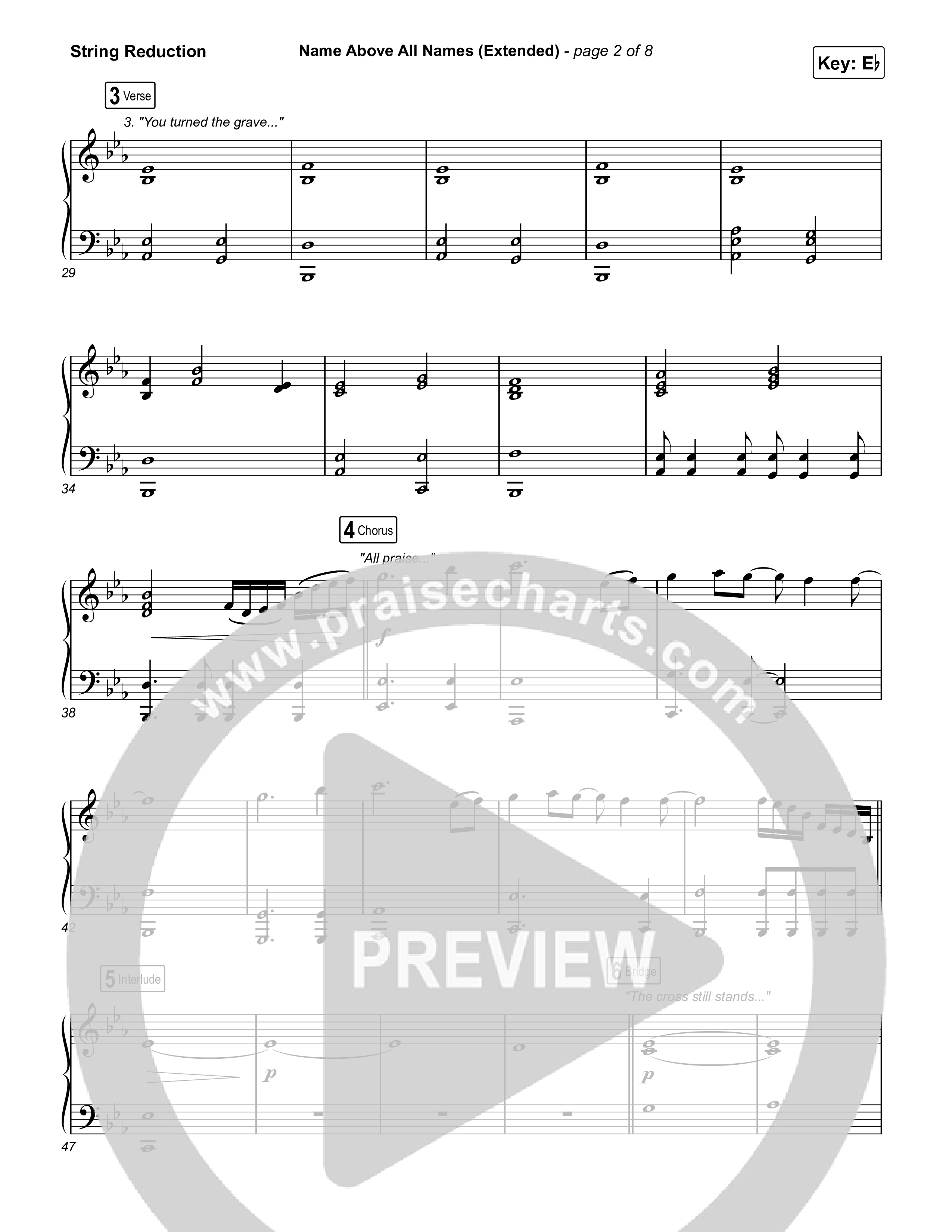 Name Above All Names (Extended) String Reduction (Charity Gayle)