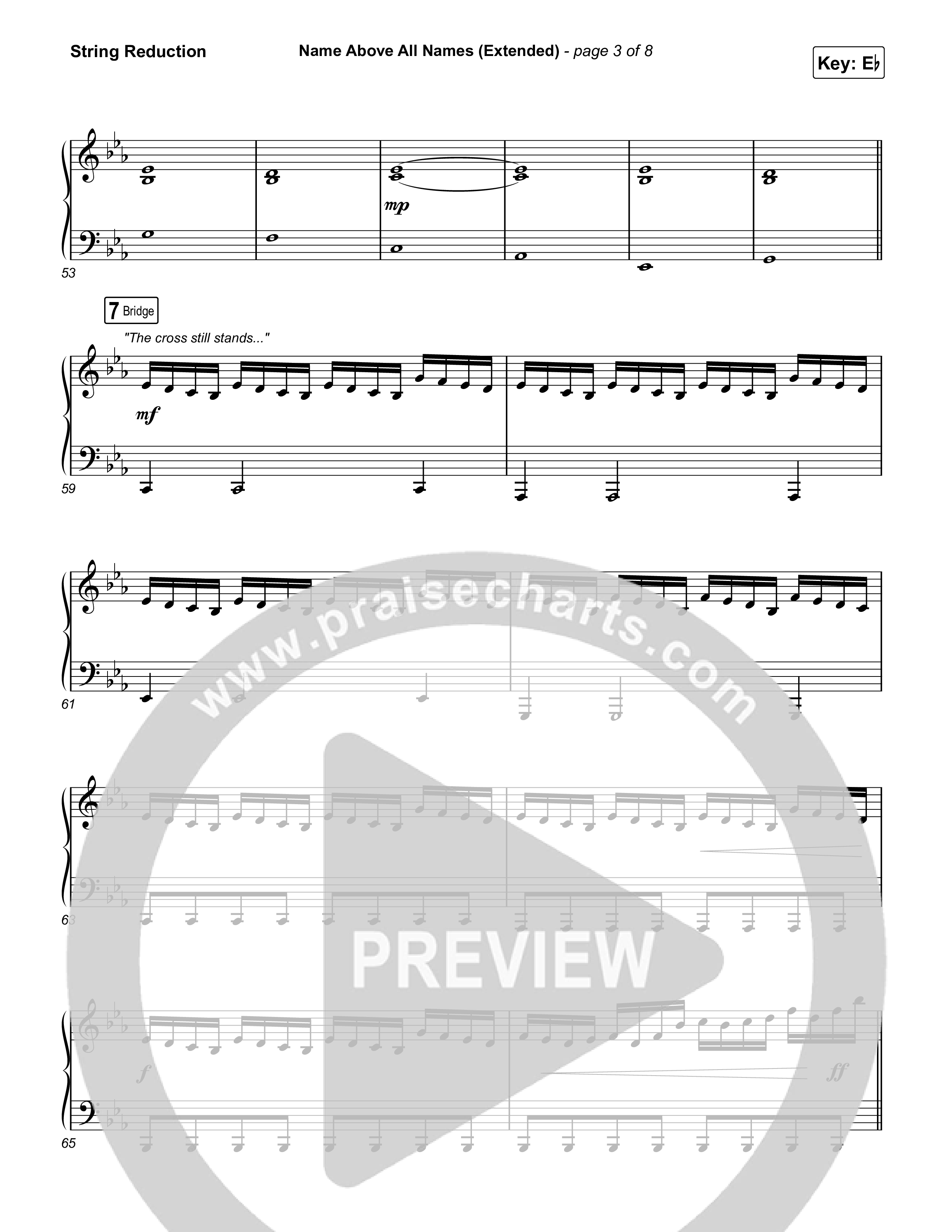 Name Above All Names (Extended) String Reduction (Charity Gayle)