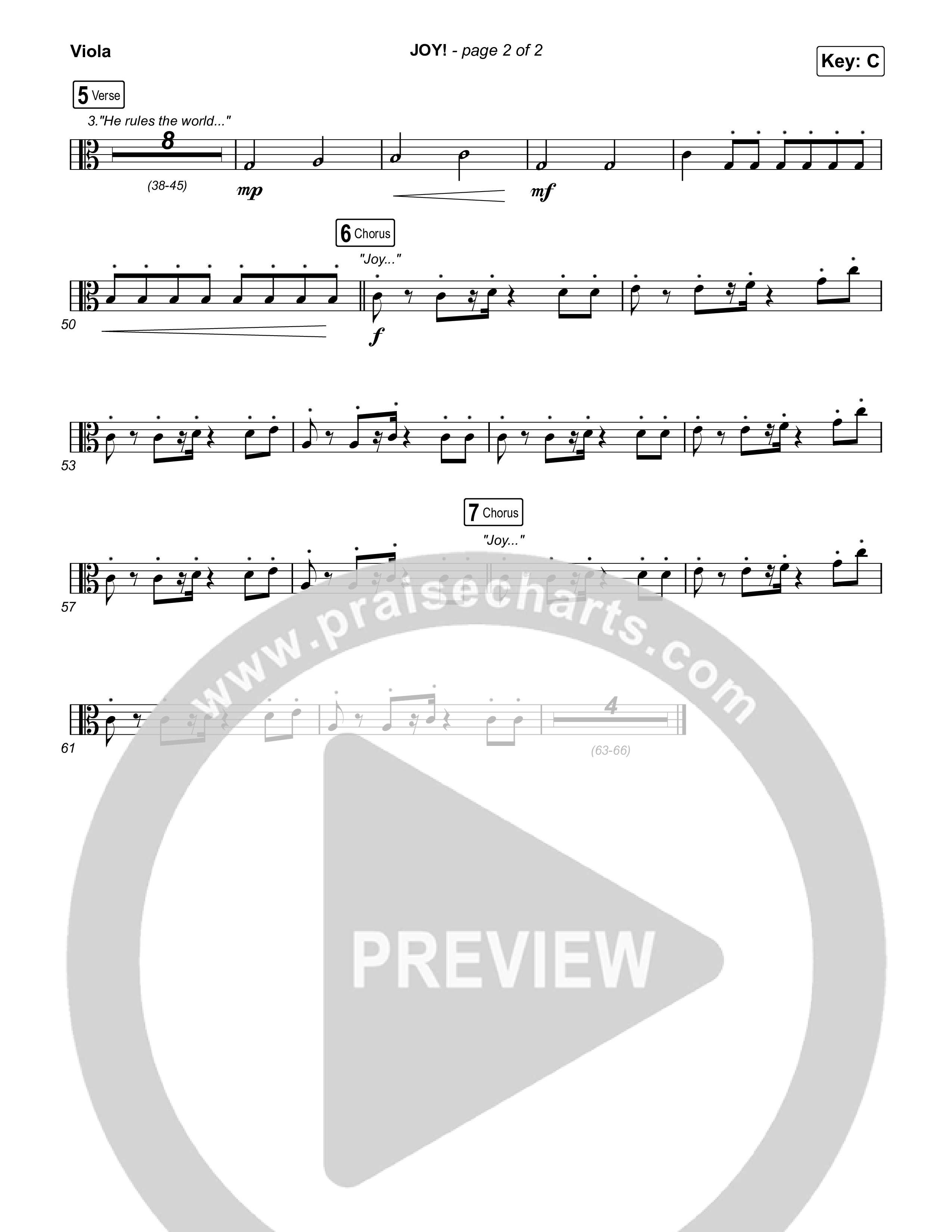 JOY! Viola (ELEVATION RHYTHM / Elevation Worship)