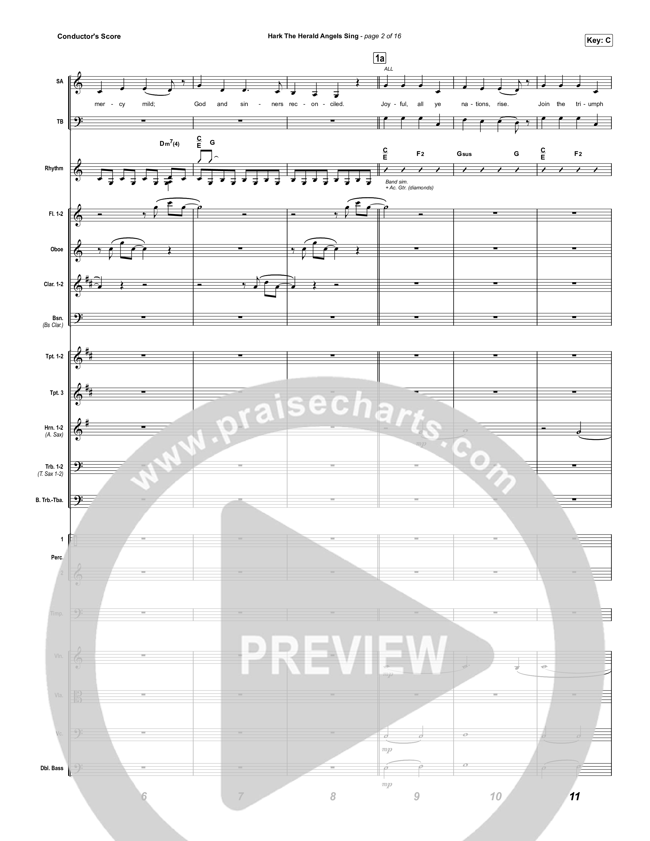 Hark The Herald Angels Sing Orchestration (Elevation Worship)