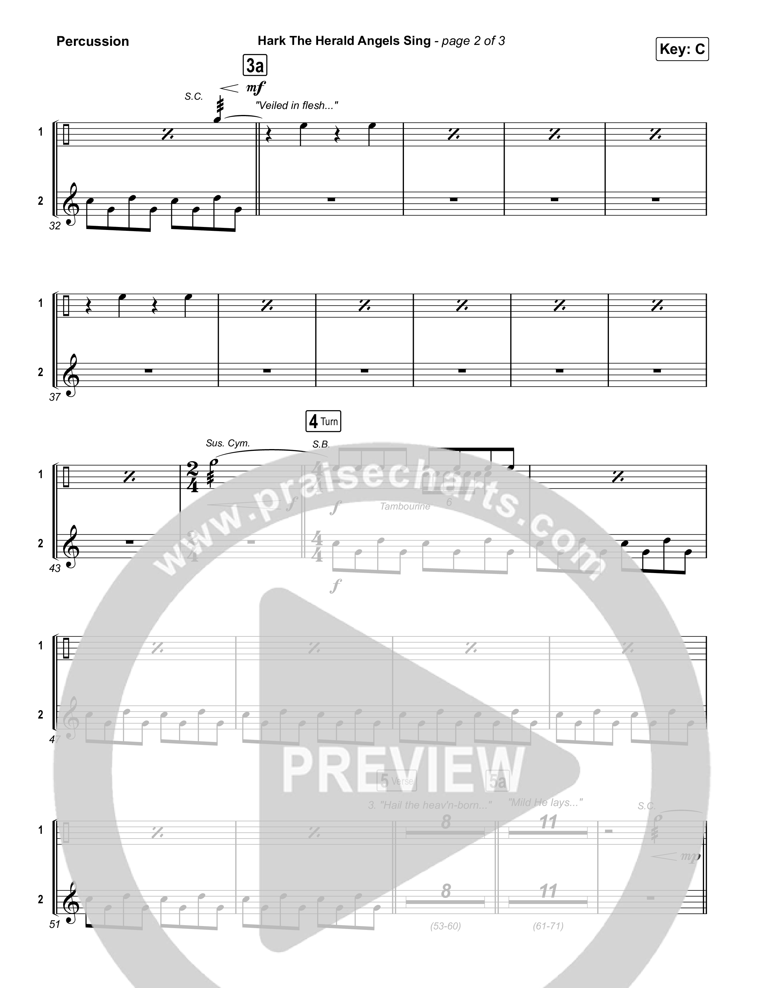 Hark The Herald Angels Sing Percussion (Elevation Worship)