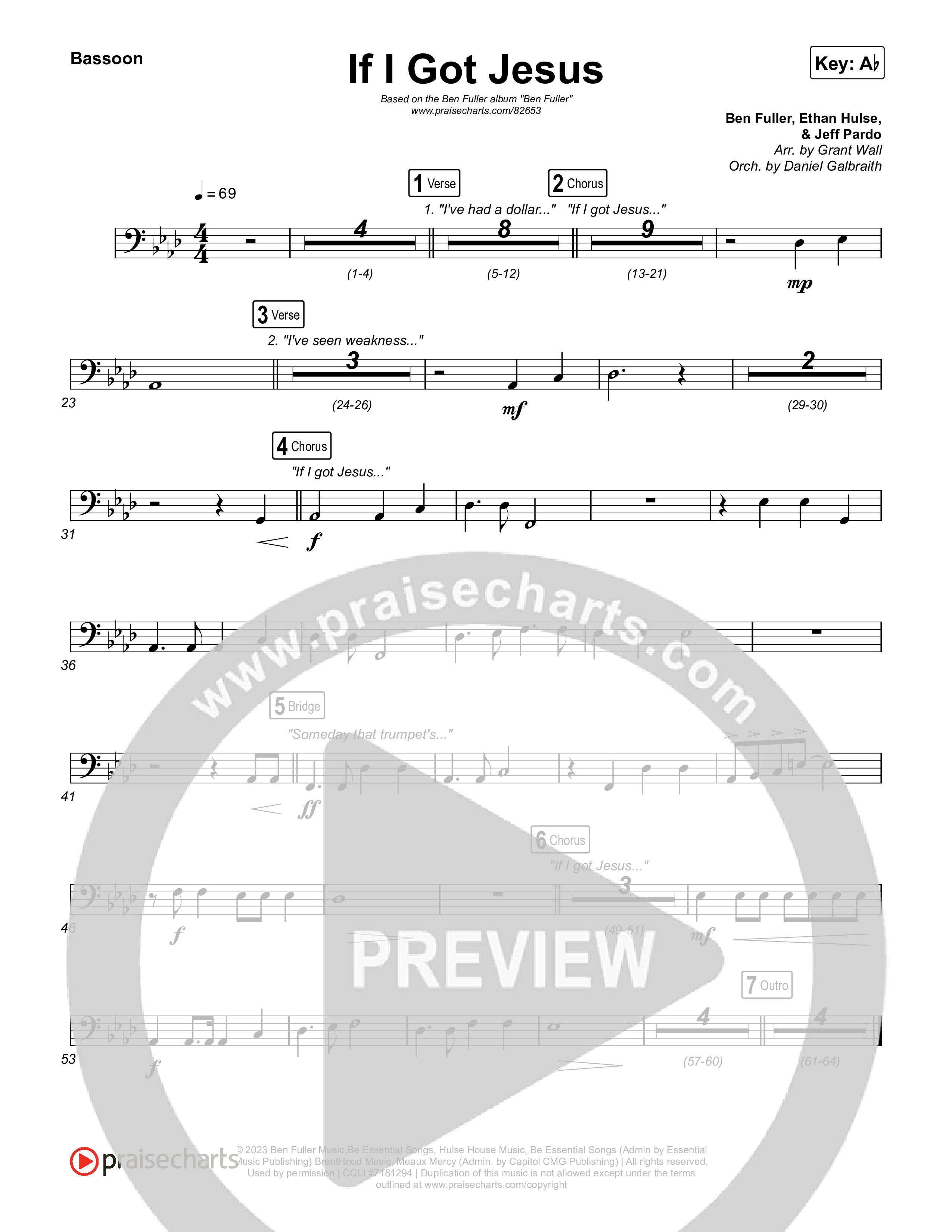 If I Got Jesus Bassoon (Ben Fuller)