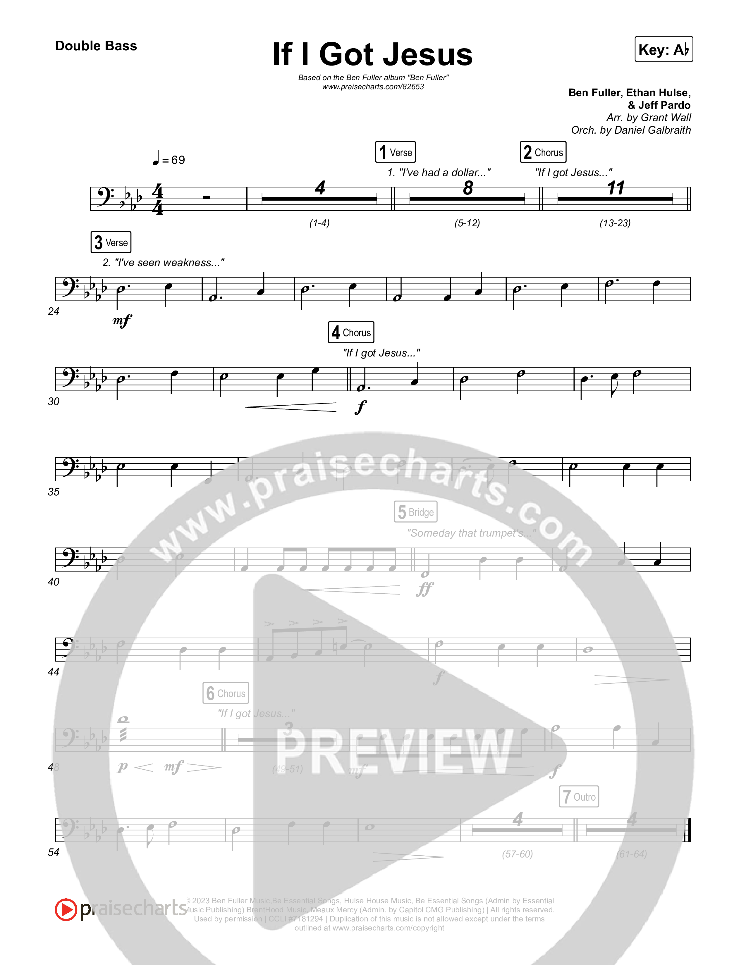 If I Got Jesus String Bass (Ben Fuller)