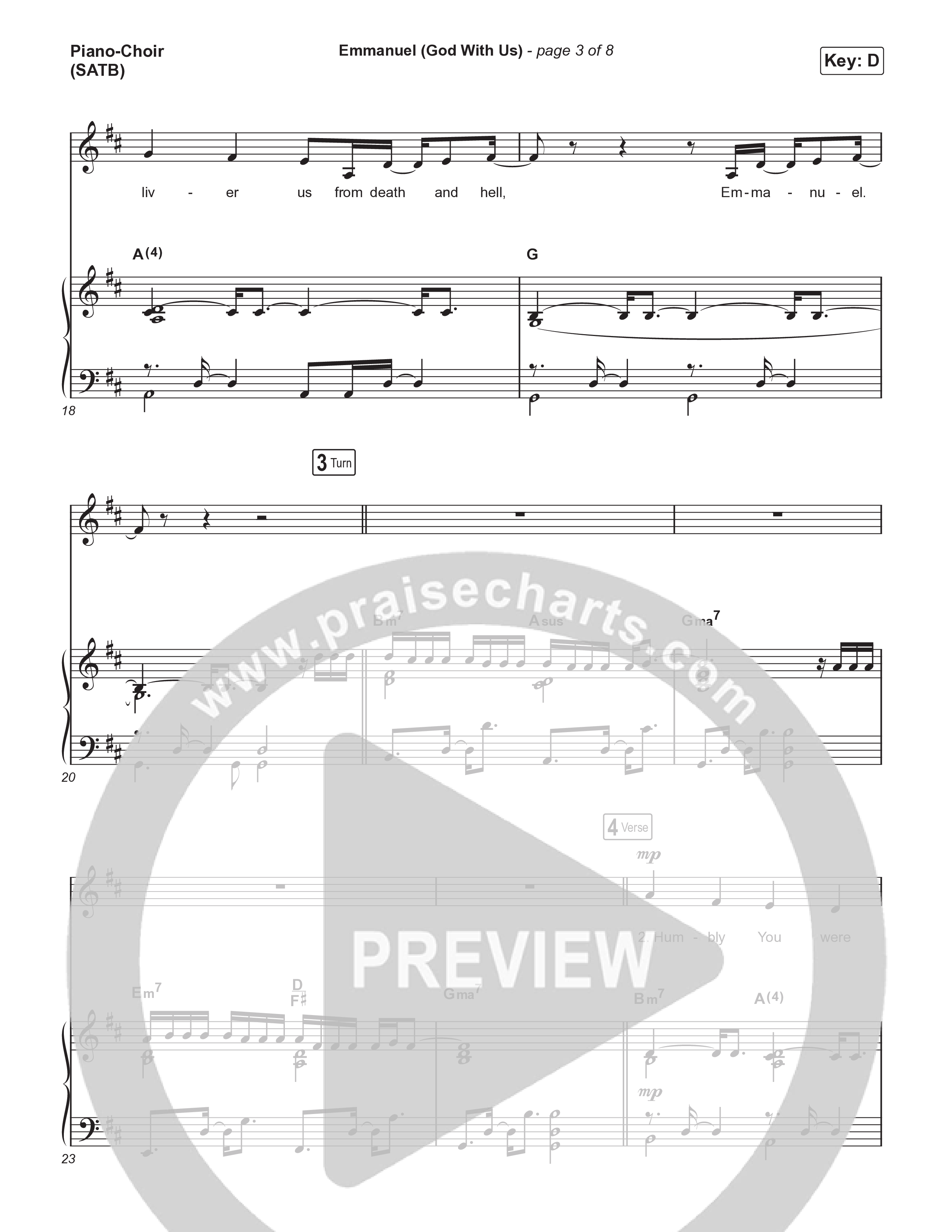 Emmanuel (God With Us) Piano/Vocal Pack (Journey Worship Co)