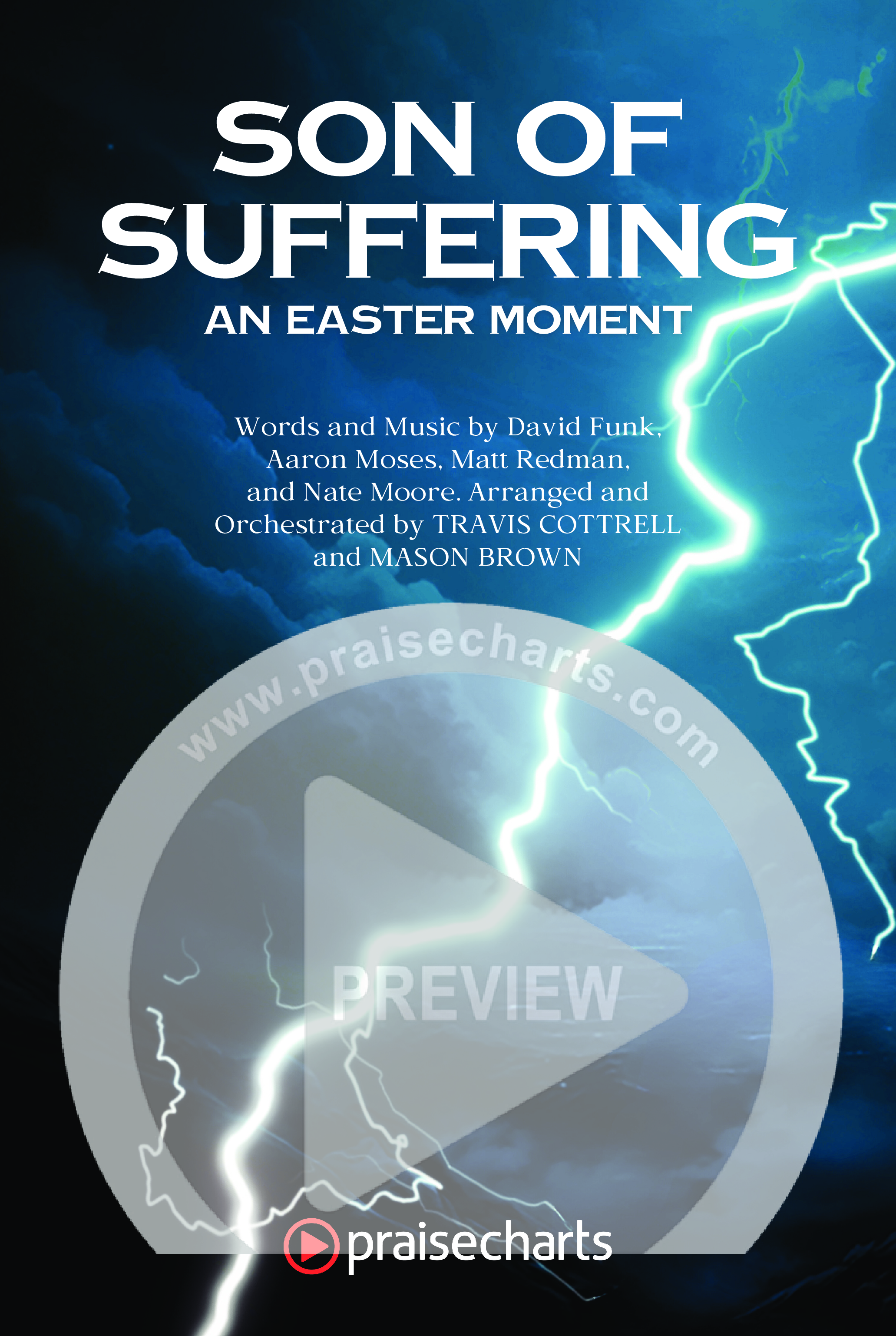 Son Of Suffering (An Easter Moment) Octavo Cover Sheet (Travis Cottrell / Arr. Mason Brown)