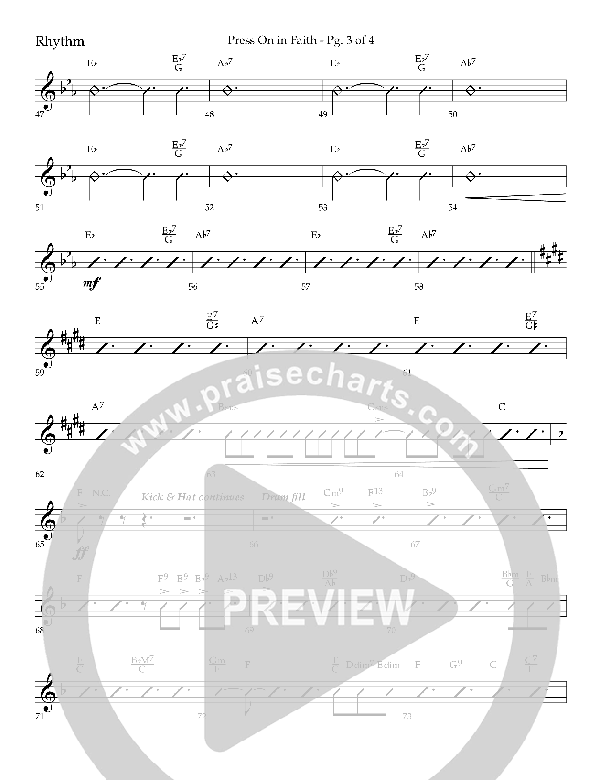 Press On In Faith with We’ve Come This Far By Faith Choral Anthem SATB Lead Melody & Rhythm (Lifeway Choral / Orch. Bradley Knight)
