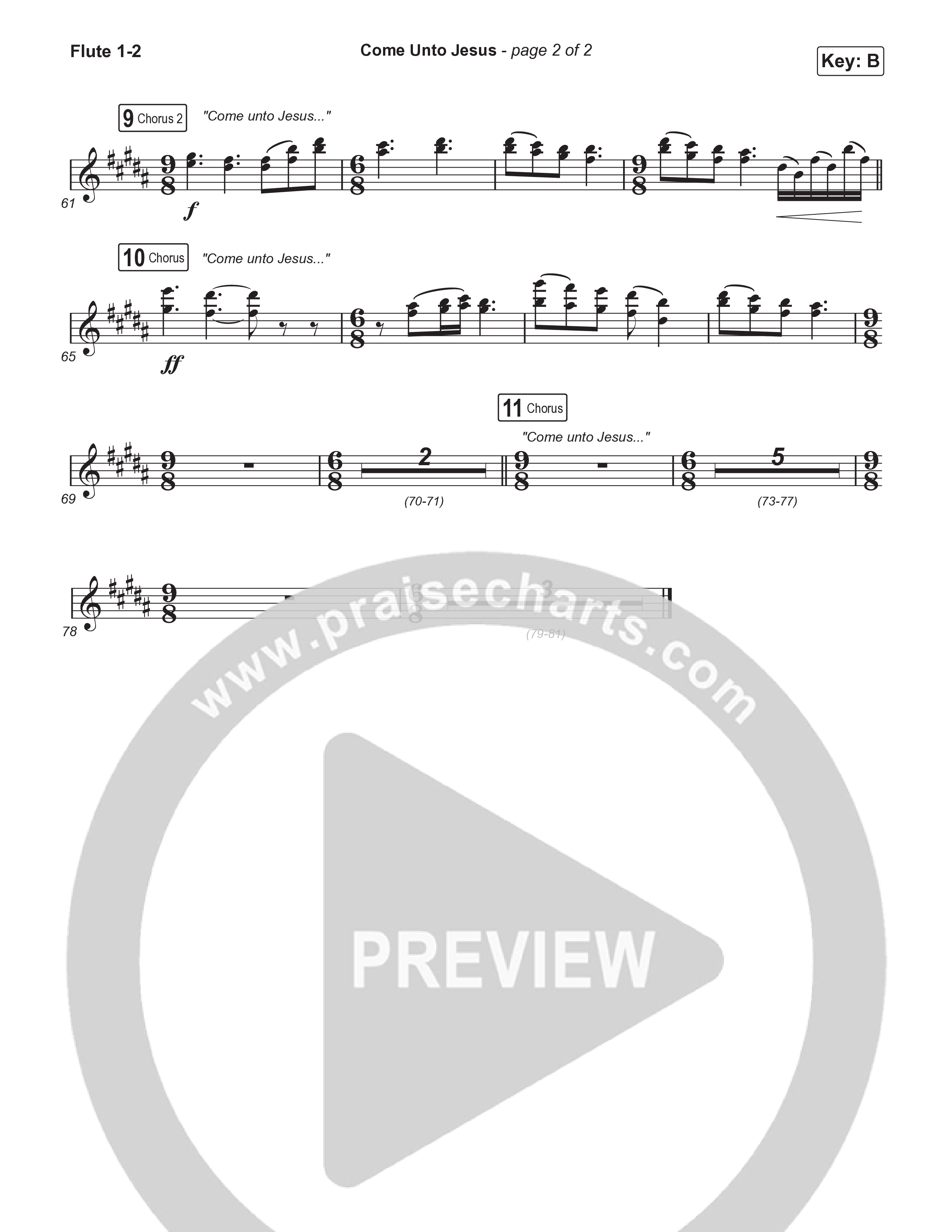 Come Unto Jesus (Choral Anthem SATB) Wind Pack (Keith & Kristyn Getty / Laura Story / Jordan Kauflin / Arr. Luke Gambill)