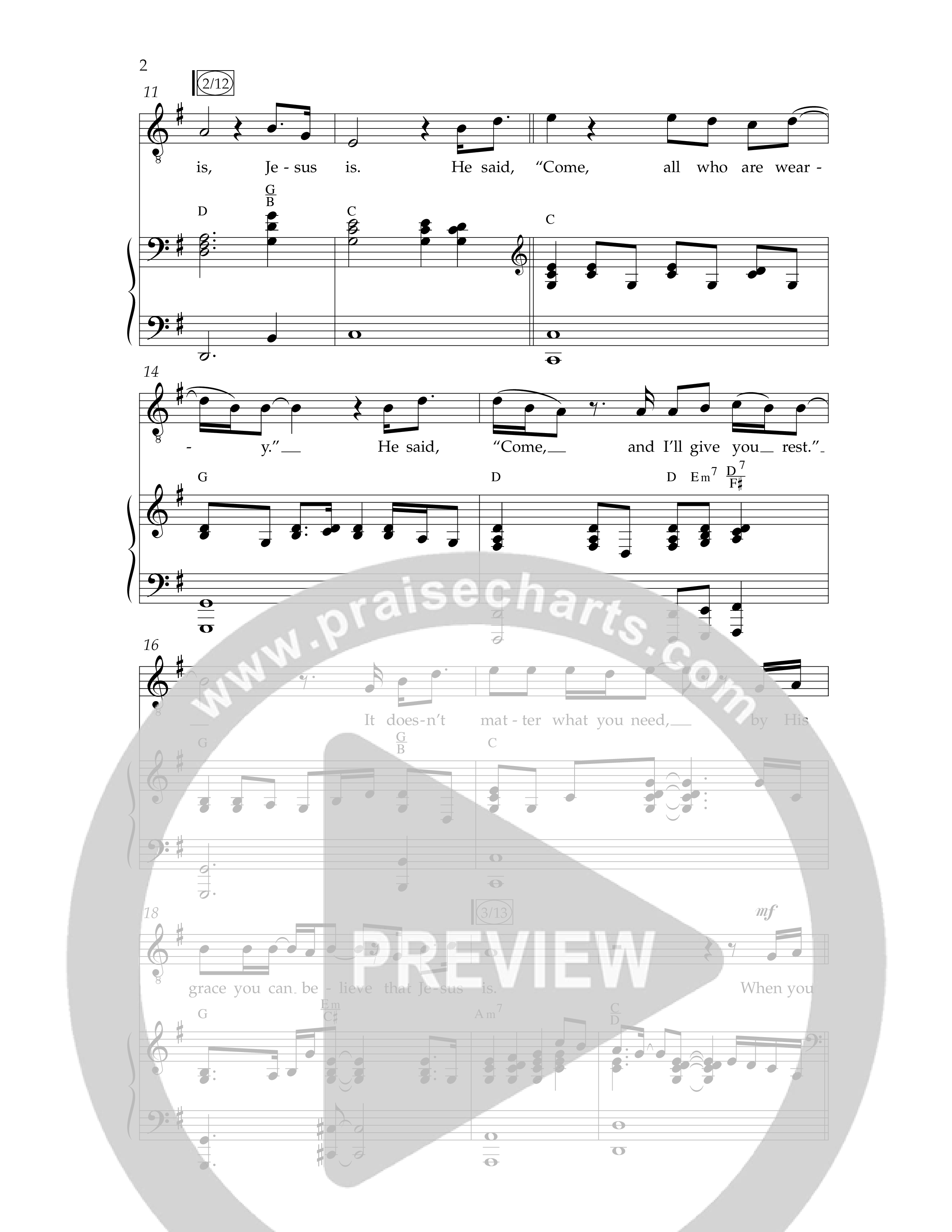 Jesus Is (Choral Anthem SATB) Anthem (SATB/Piano) (Lifeway Choral / Arr. John Bolin / Arr. Don Koch / Orch. Cliff Duren)