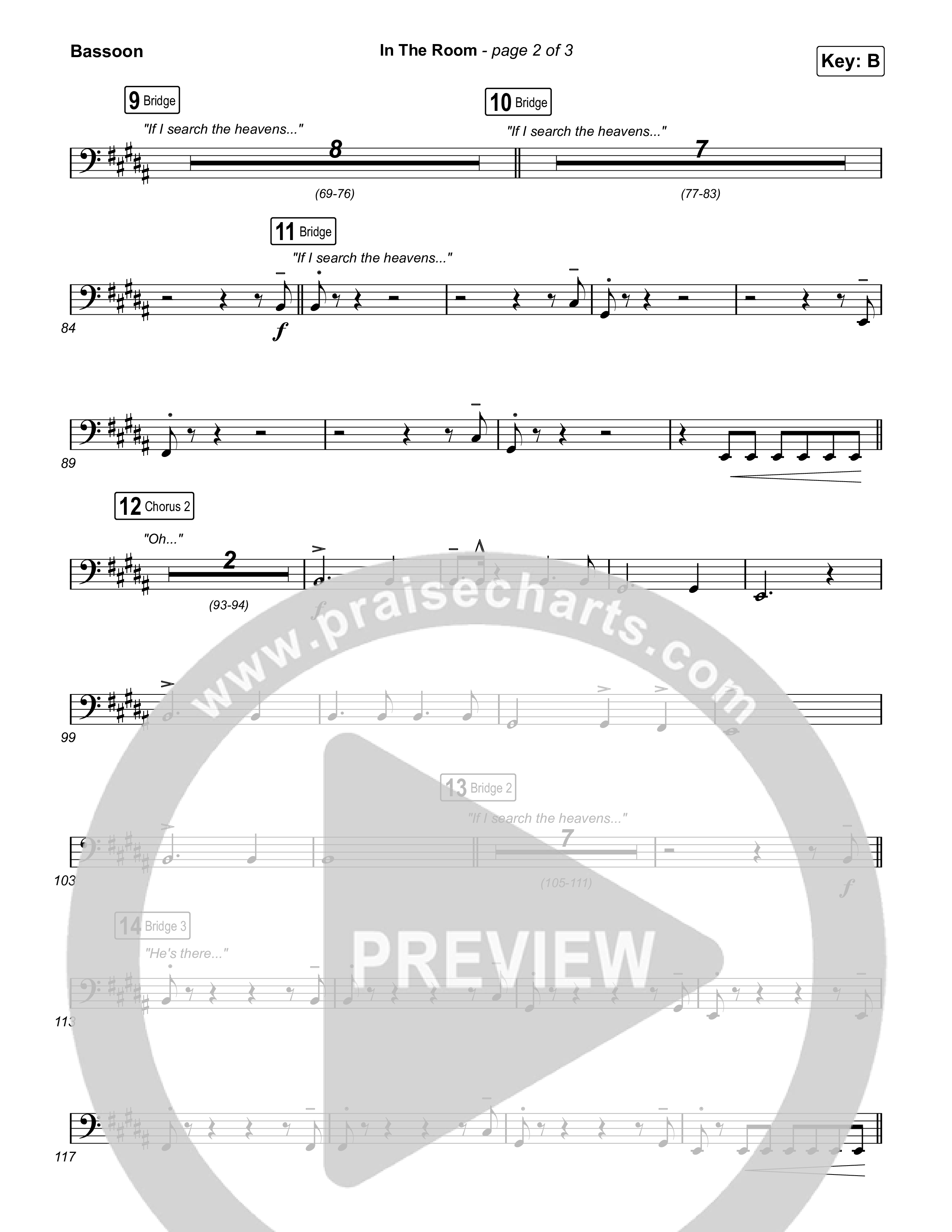 In The Room Bassoon (Maverick City Music / Tasha Cobbs Leonard)