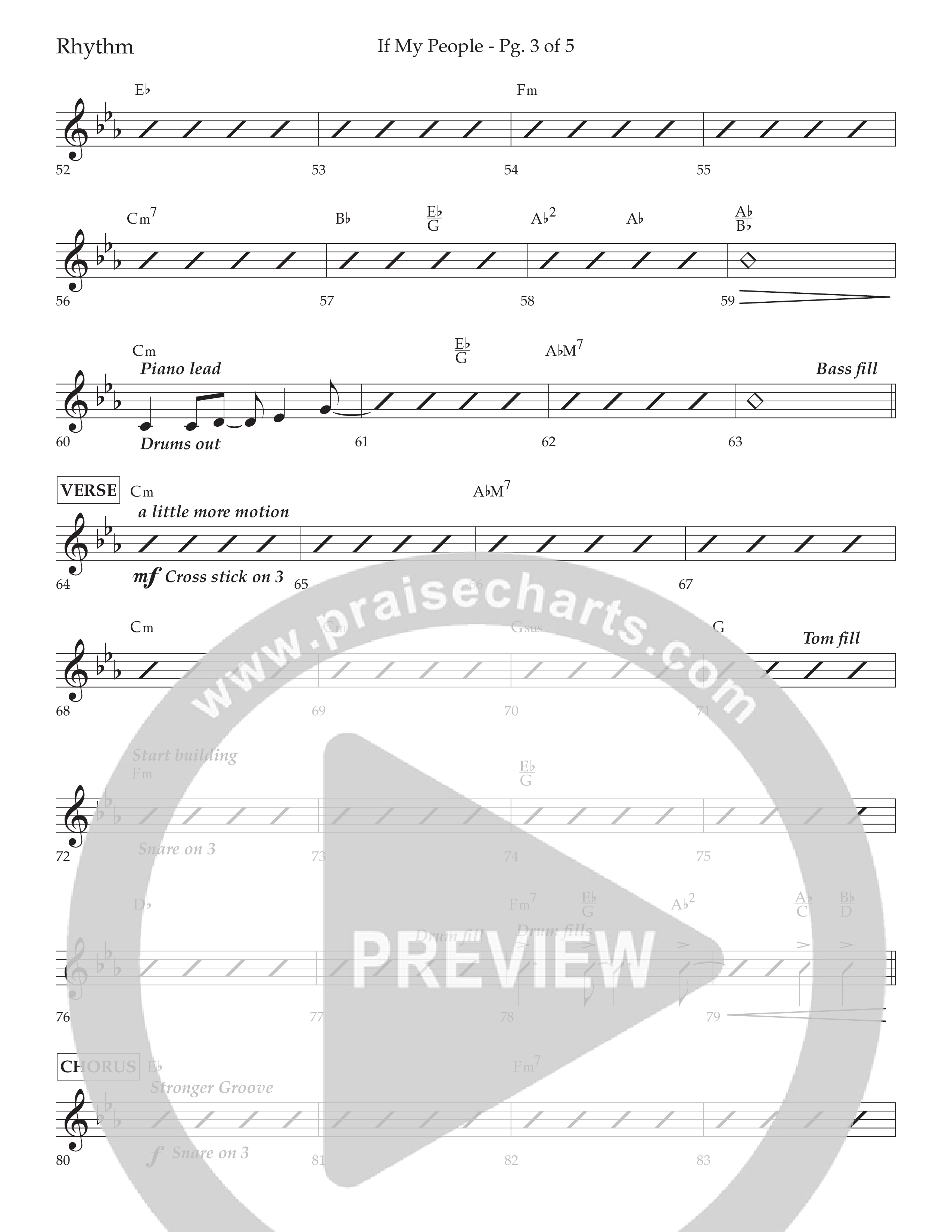 If My People (Choral Anthem SATB) Lead Melody & Rhythm (Lifeway Choral / Arr. David Wise / Orch. David Shipps)