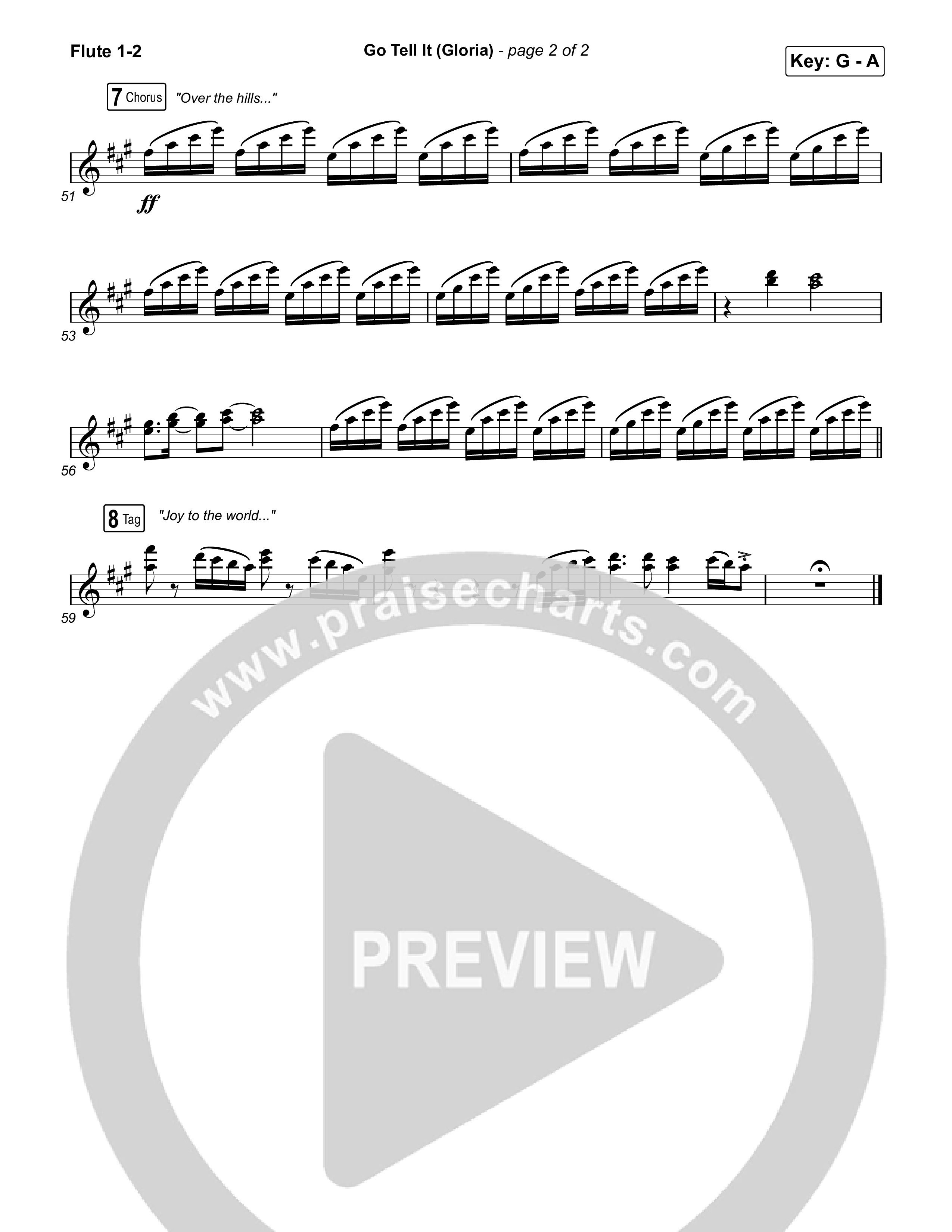 Go Tell It (Gloria) Wind Pack (Matt Maher)