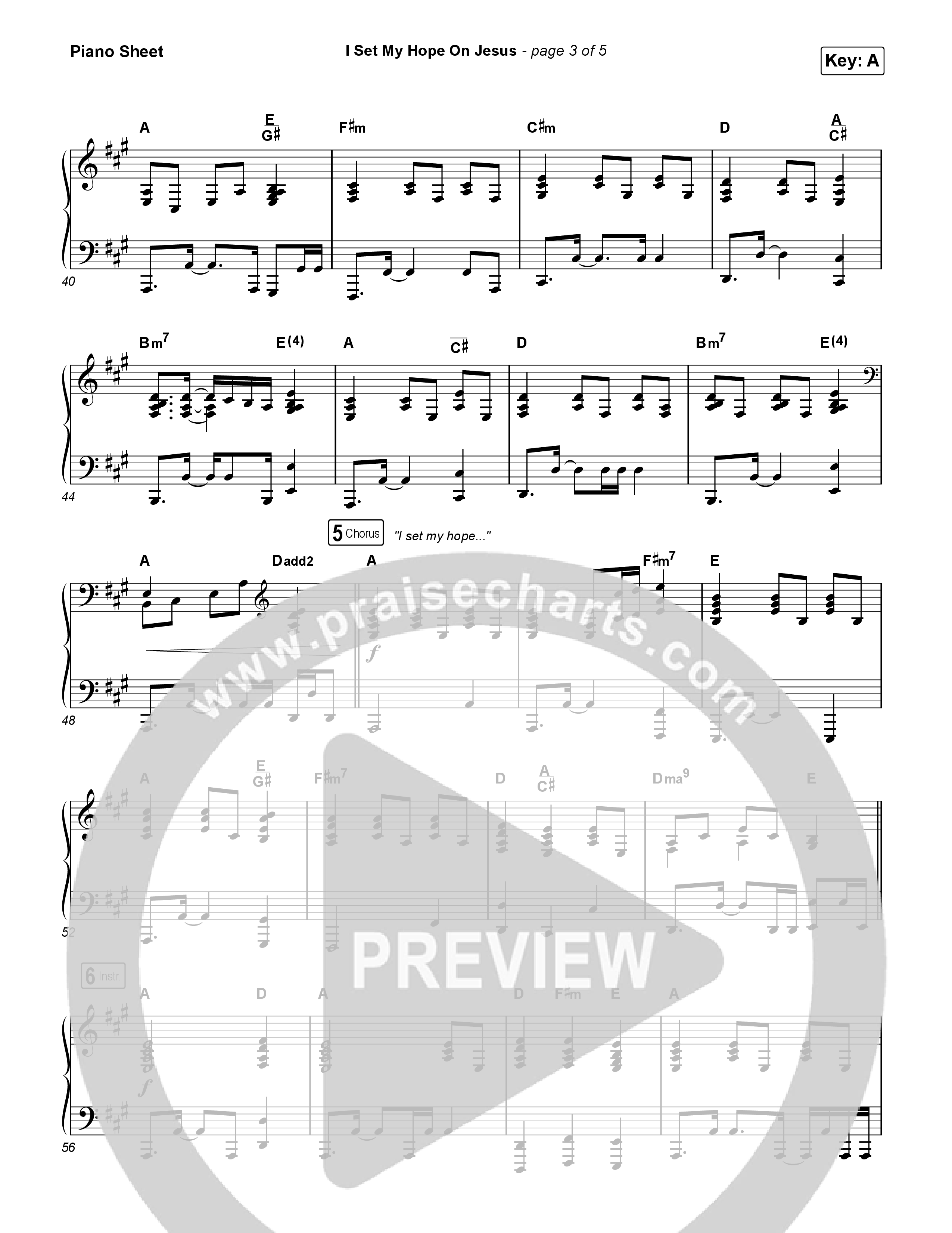 I Set My Hope (Hymn For A Deconstructing Friend) (Unison/2-Part) Piano Sheet (Keith & Kristyn Getty / Arr. Erik Foster)