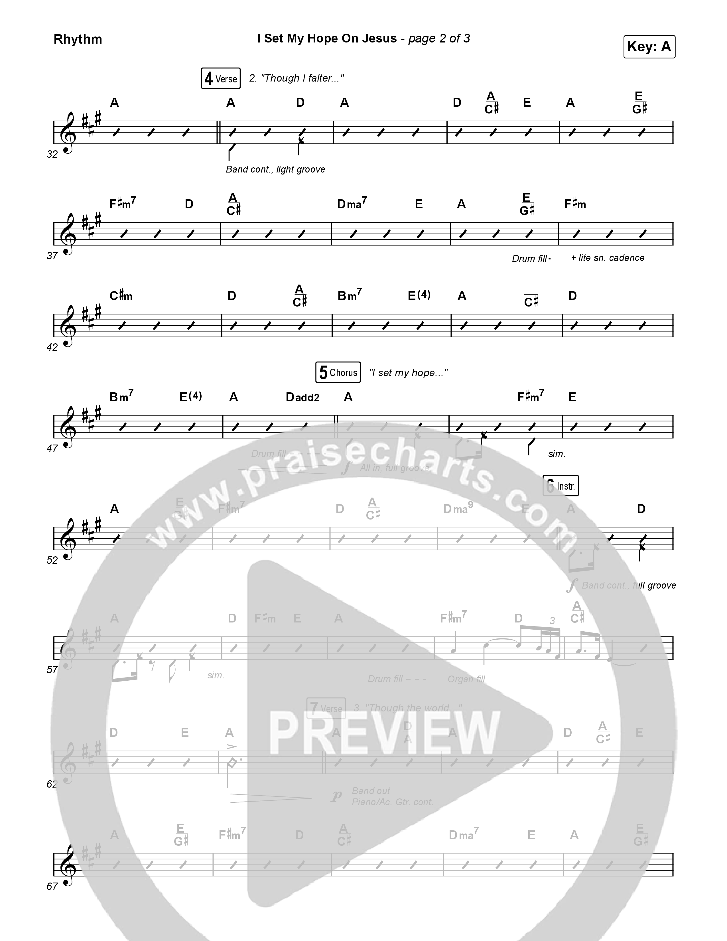 I Set My Hope (Hymn for a Deconstructing Friend) (Unison/2-Part) Rhythm Pack (Keith & Kristyn Getty / Arr. Erik Foster)