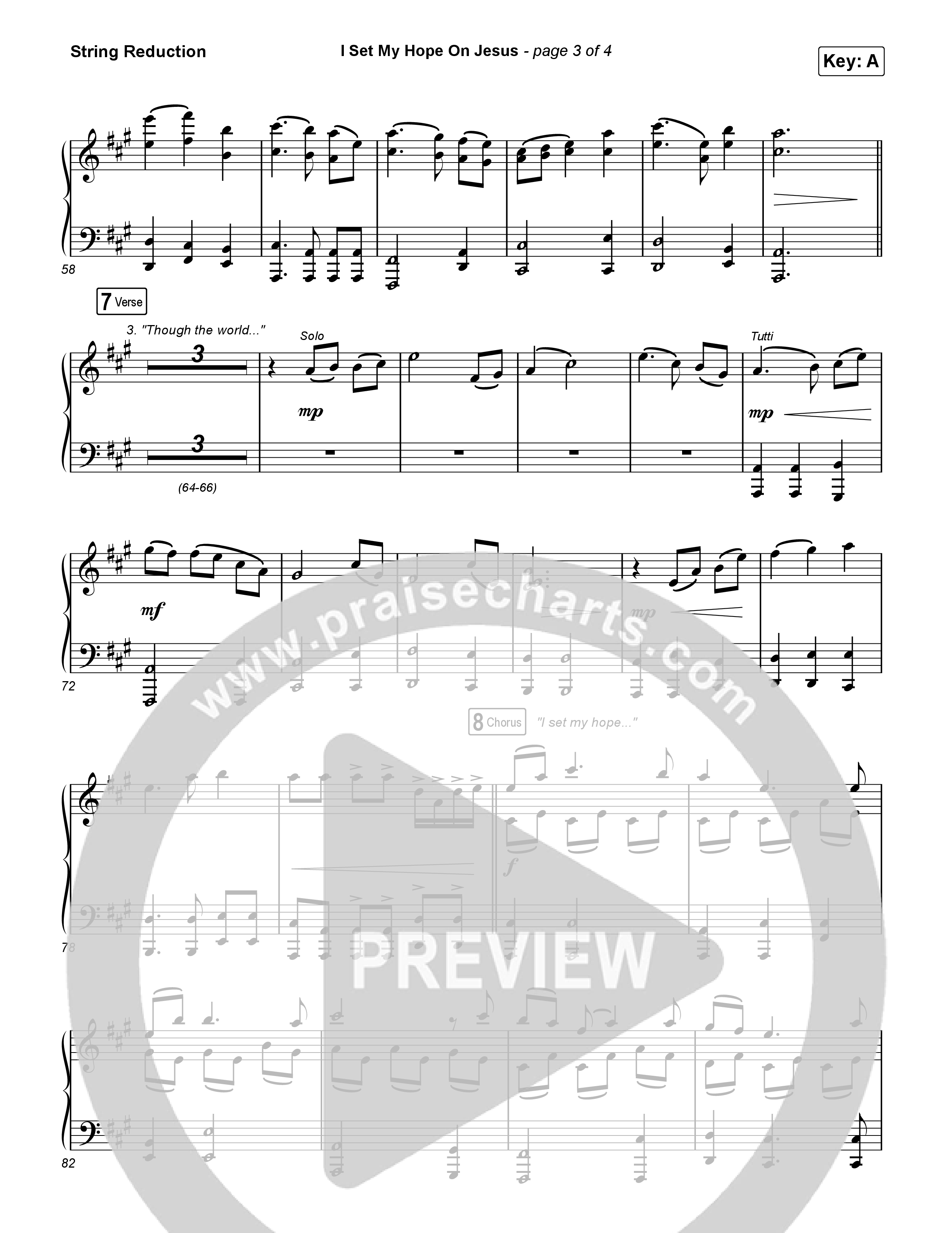 I Set My Hope (Hymn For A Deconstructing Friend) (Sing It Now) String Reduction (Keith & Kristyn Getty / Arr. Erik Foster)
