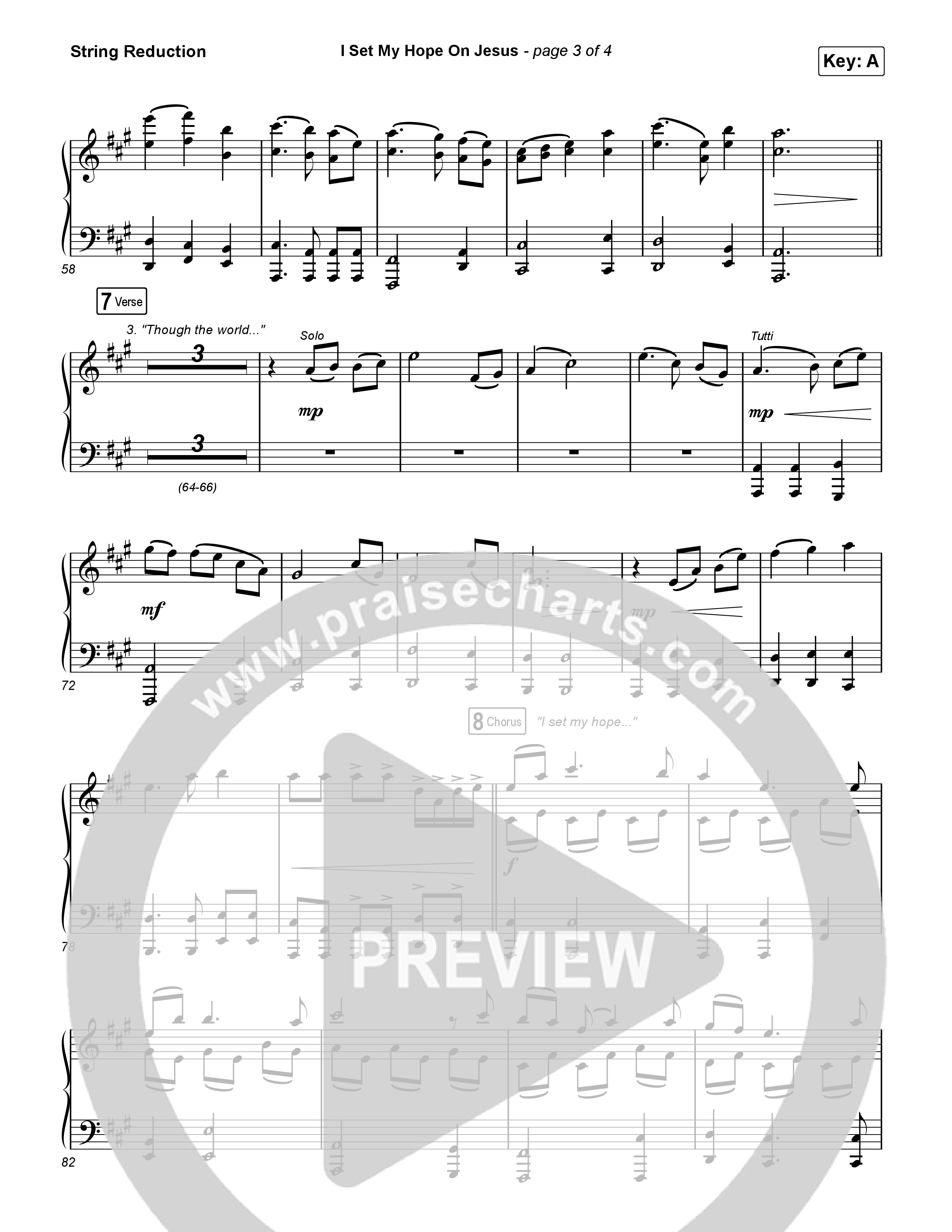 I Set My Hope (Hymn for a Deconstructing Friend) (Sing It Now) String Reduction (Keith & Kristyn Getty / Arr. Erik Foster)