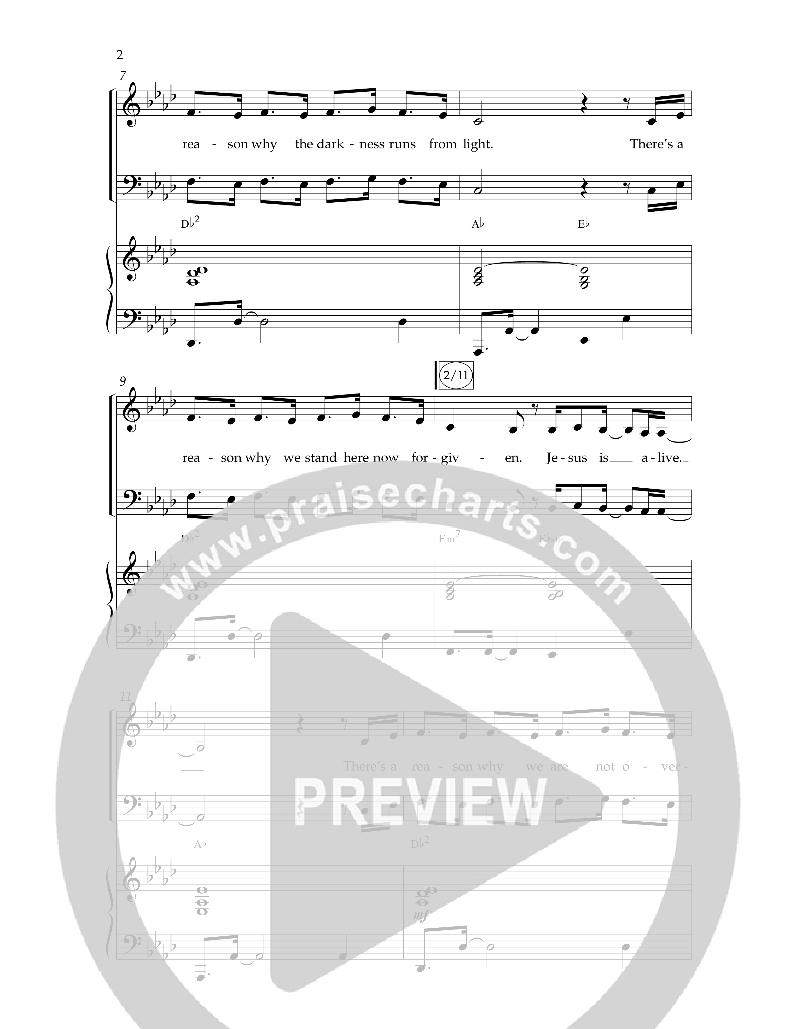 Praise The King (Choral Anthem SATB) Anthem (SATB/Piano) (Lifeway Choral / Arr. Phil Nitz)