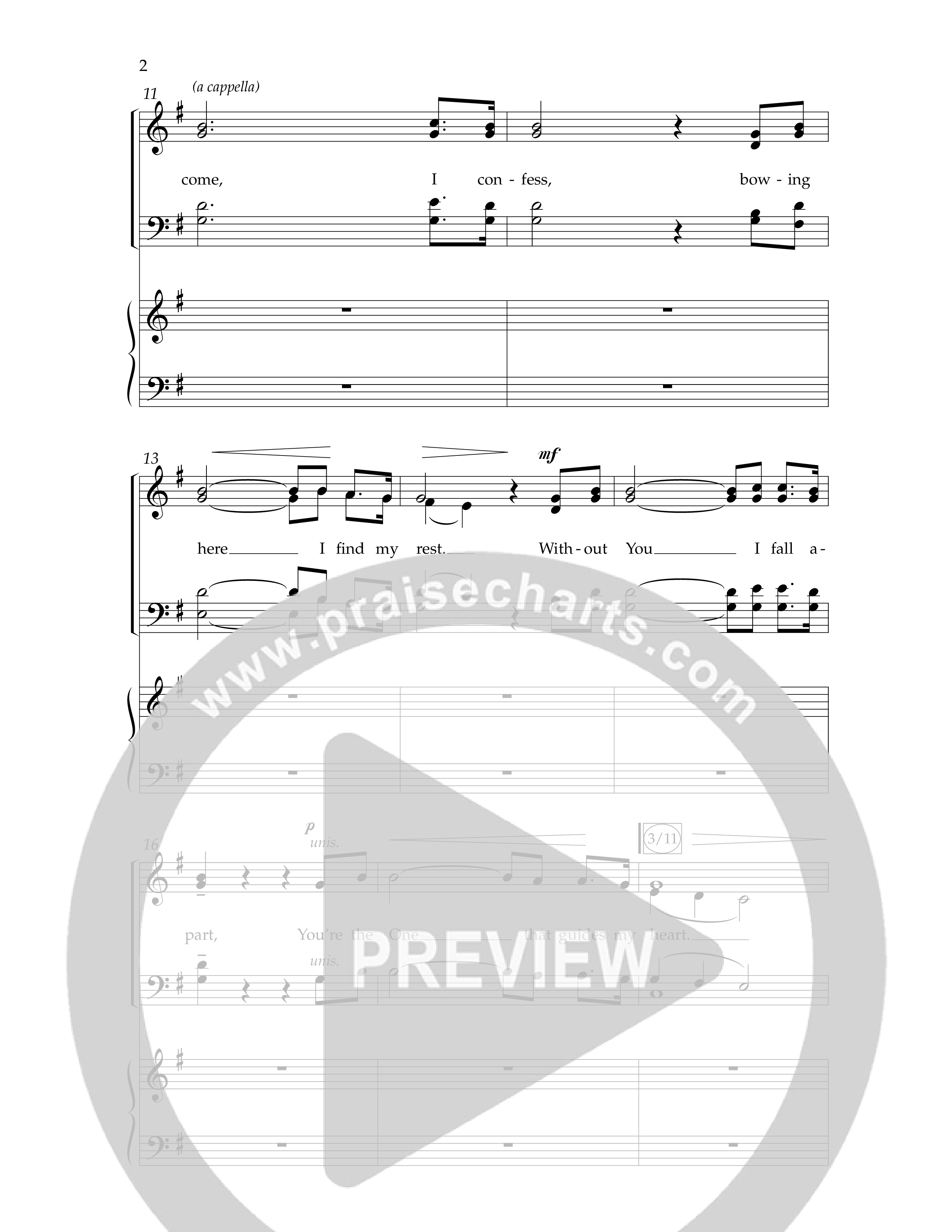 Lord I Need You (Choral Anthem SATB) Anthem (SATB/Piano) (Lifeway Choral / Arr. Phillip Keveren)