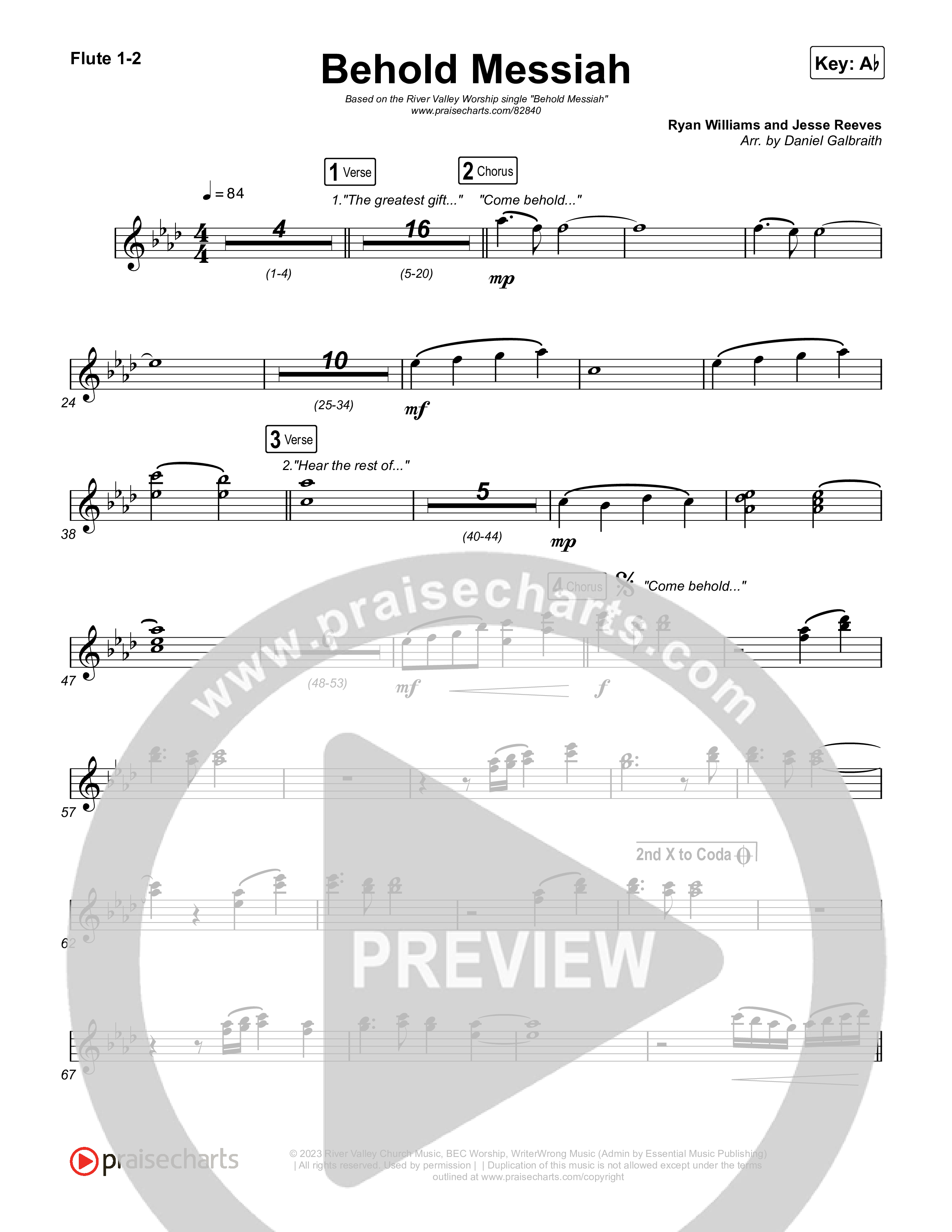 Behold Messiah Wind Pack (River Valley Worship)