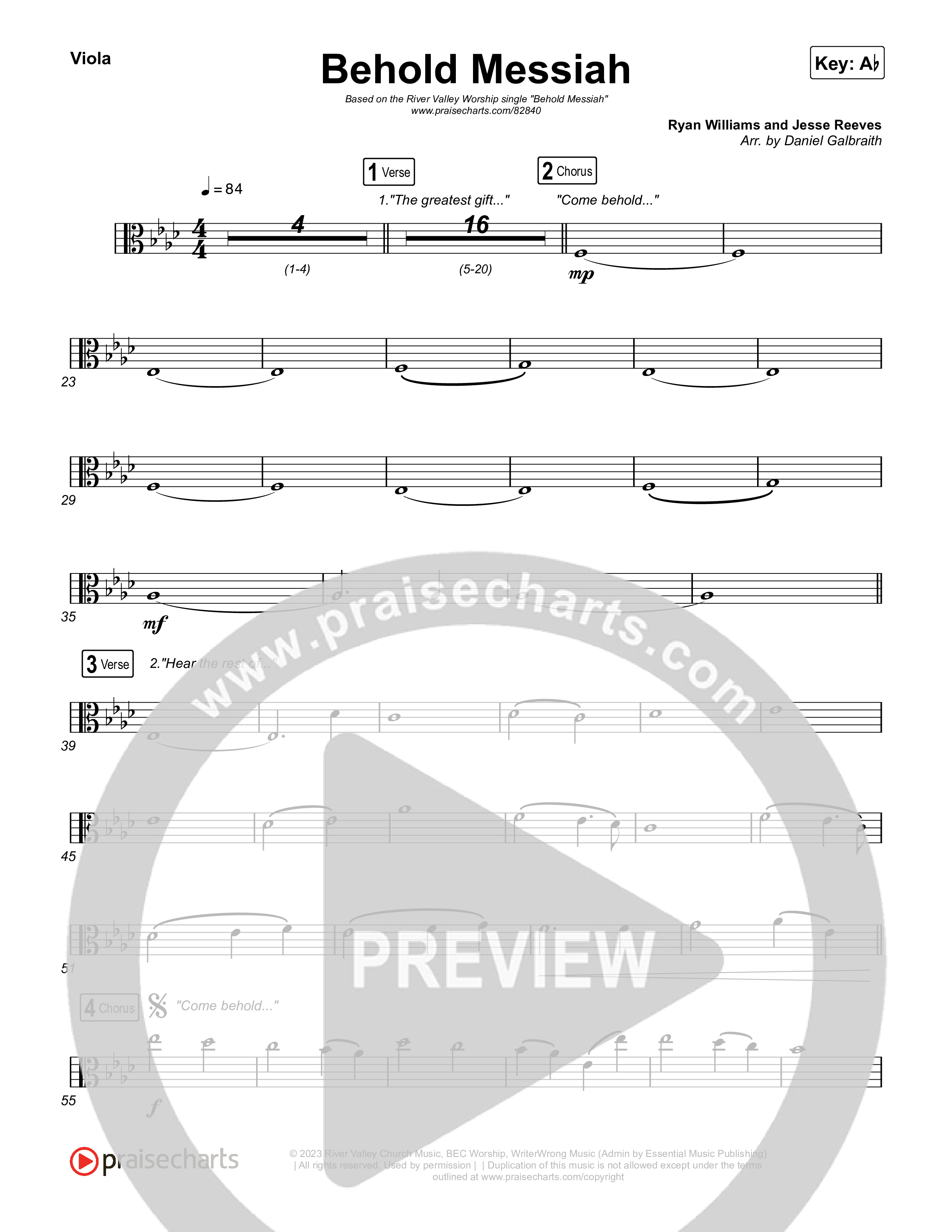 Behold Messiah String Pack (River Valley Worship)