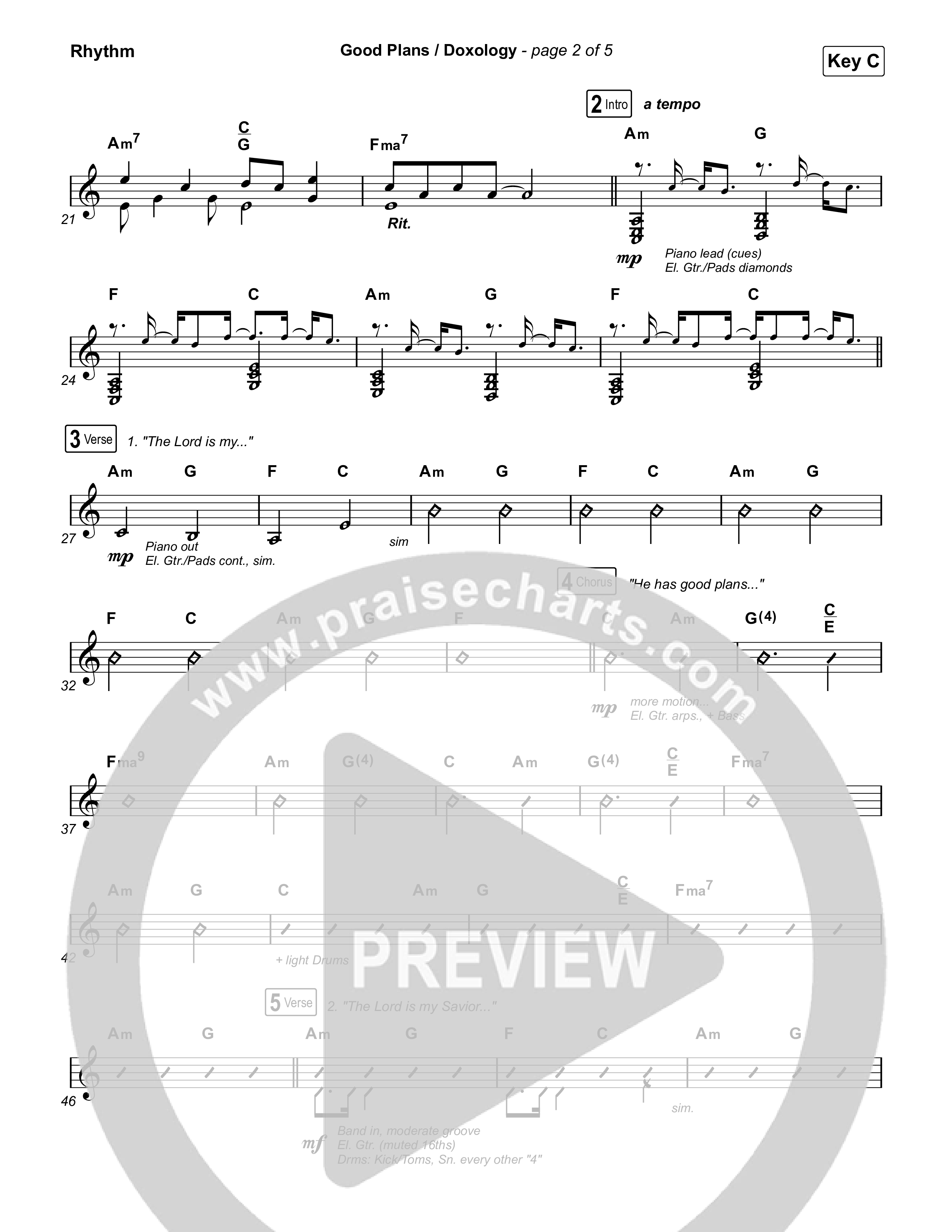 Good Plans/Doxology Rhythm Pack (Red Rocks Worship)