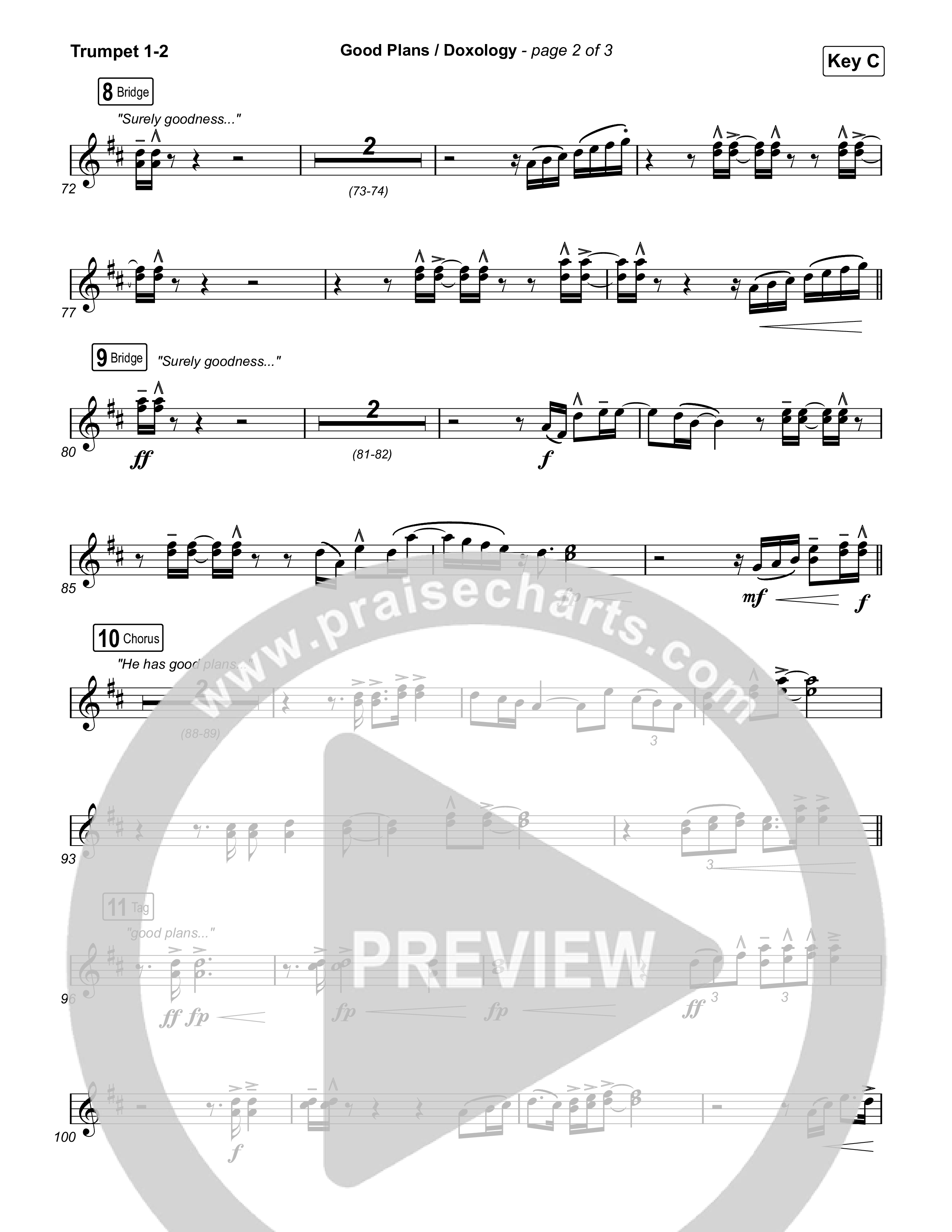 Good Plans/Doxology Trumpet 1,2 (Red Rocks Worship)