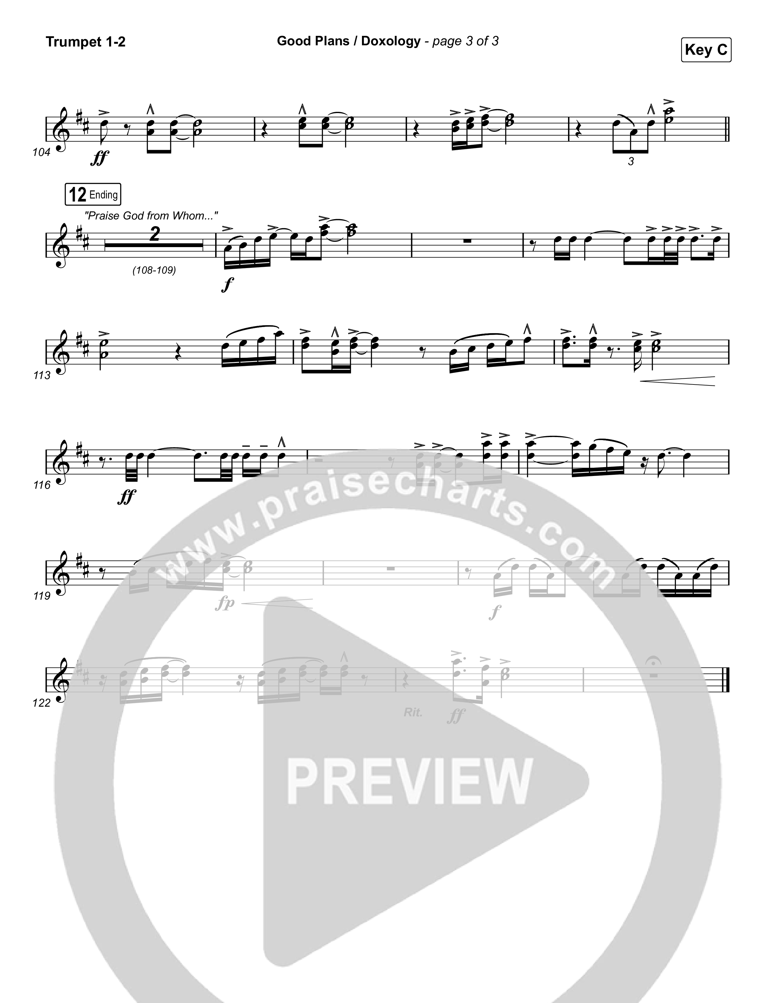 Good Plans/Doxology Trumpet 1,2 (Red Rocks Worship)