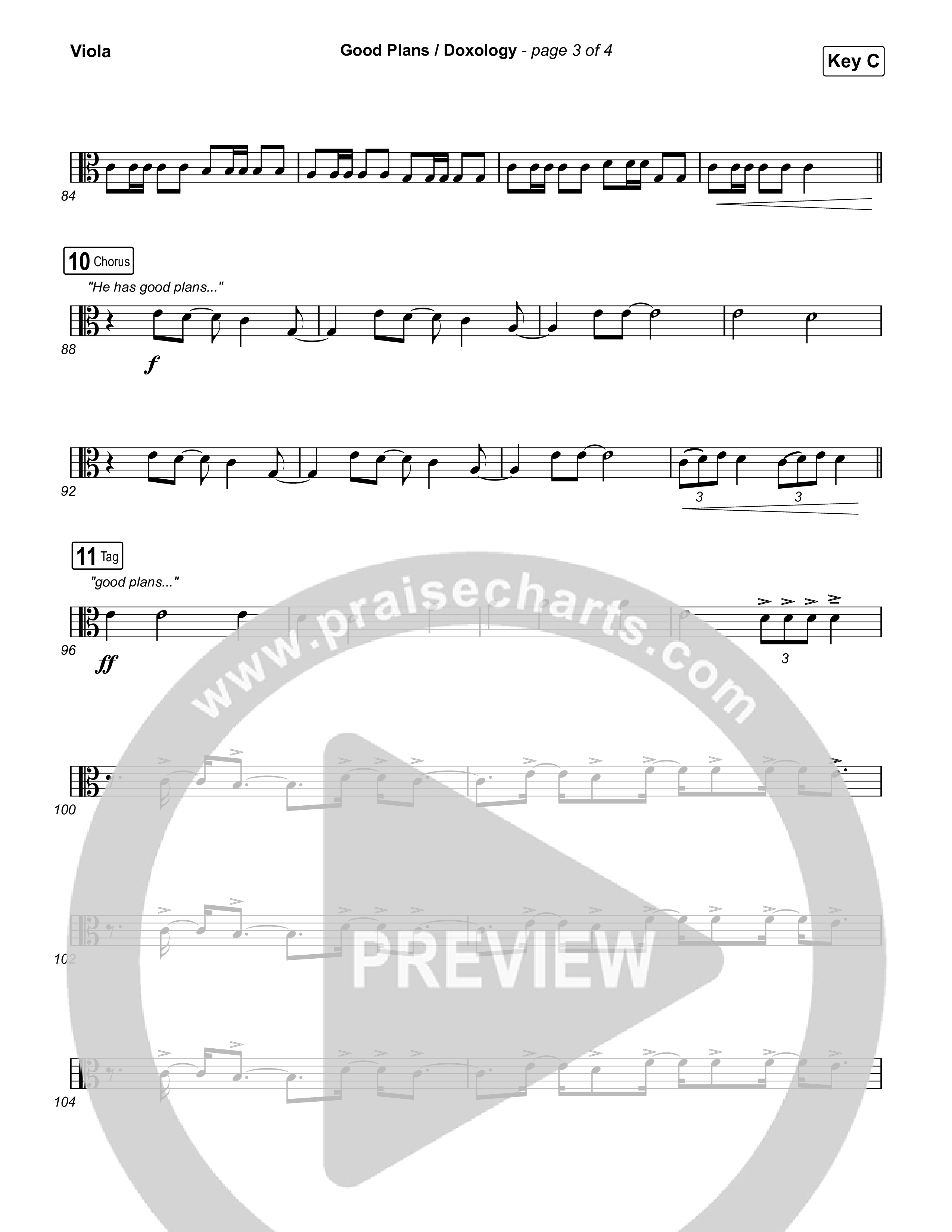 Good Plans/Doxology Viola (Red Rocks Worship)