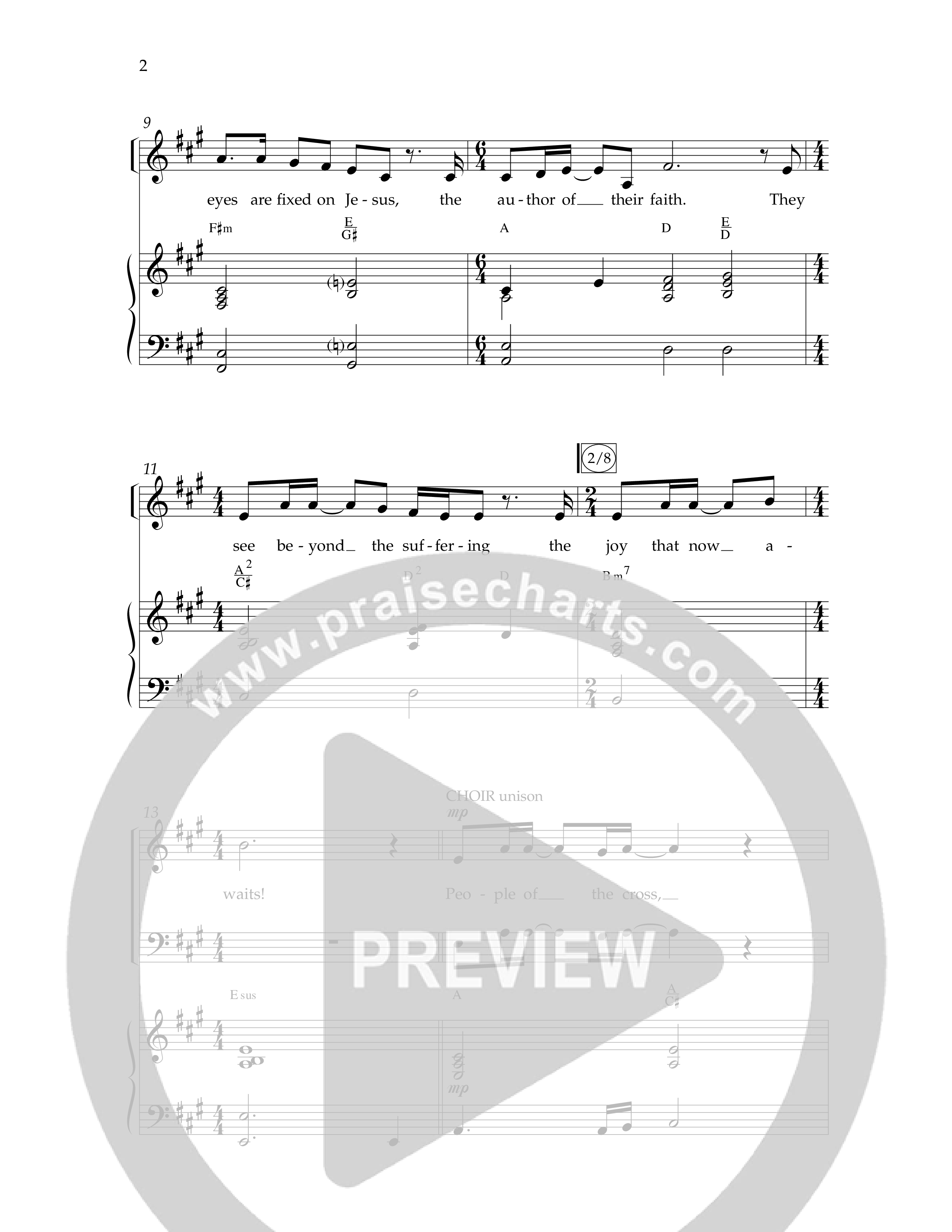 People Of The Cross (Choral Anthem SATB) Anthem (SATB/Piano) (Lifeway Choral / Arr. Kirk Kirkland / Orch. Phillip Keveren)