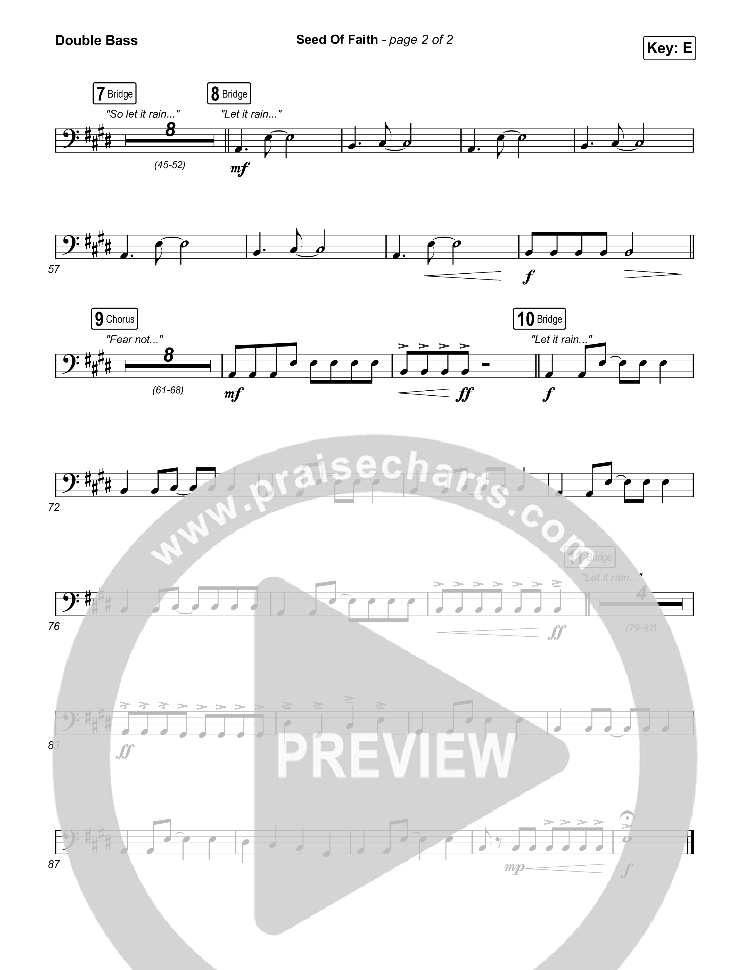 Seed Of Faith String Bass (Charity Gayle)