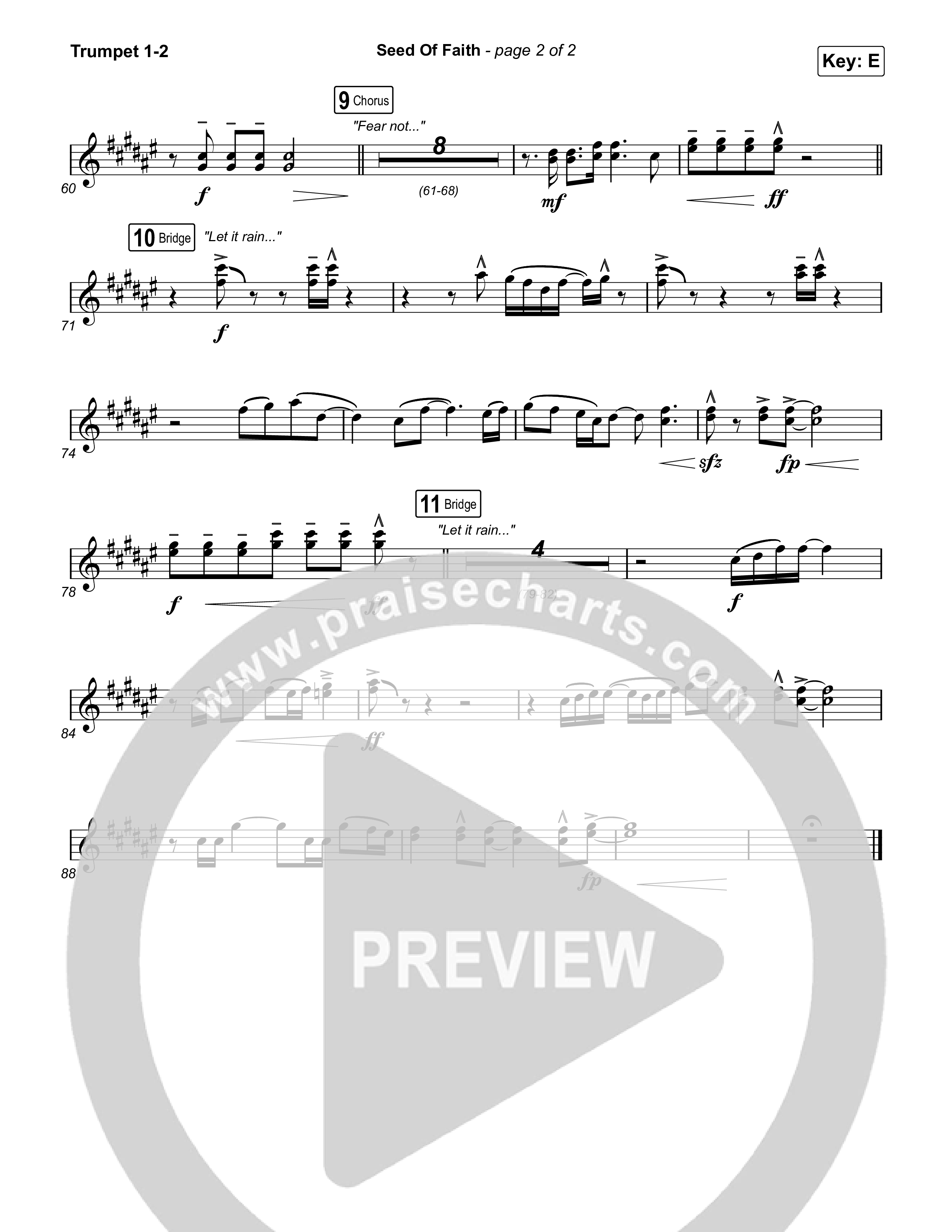 Seed Of Faith Trumpet 1,2 (Charity Gayle)