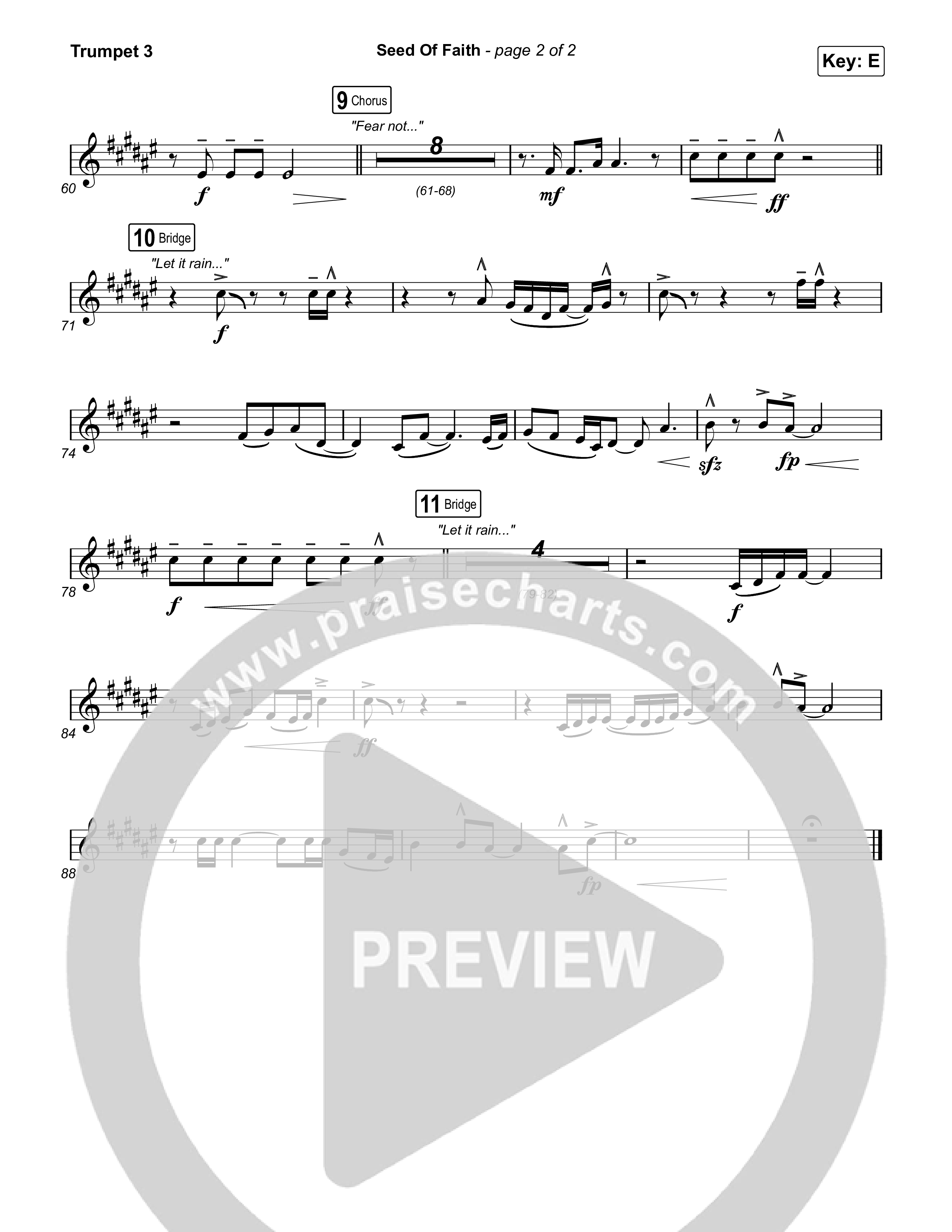 Seed Of Faith Trumpet 3 (Charity Gayle)