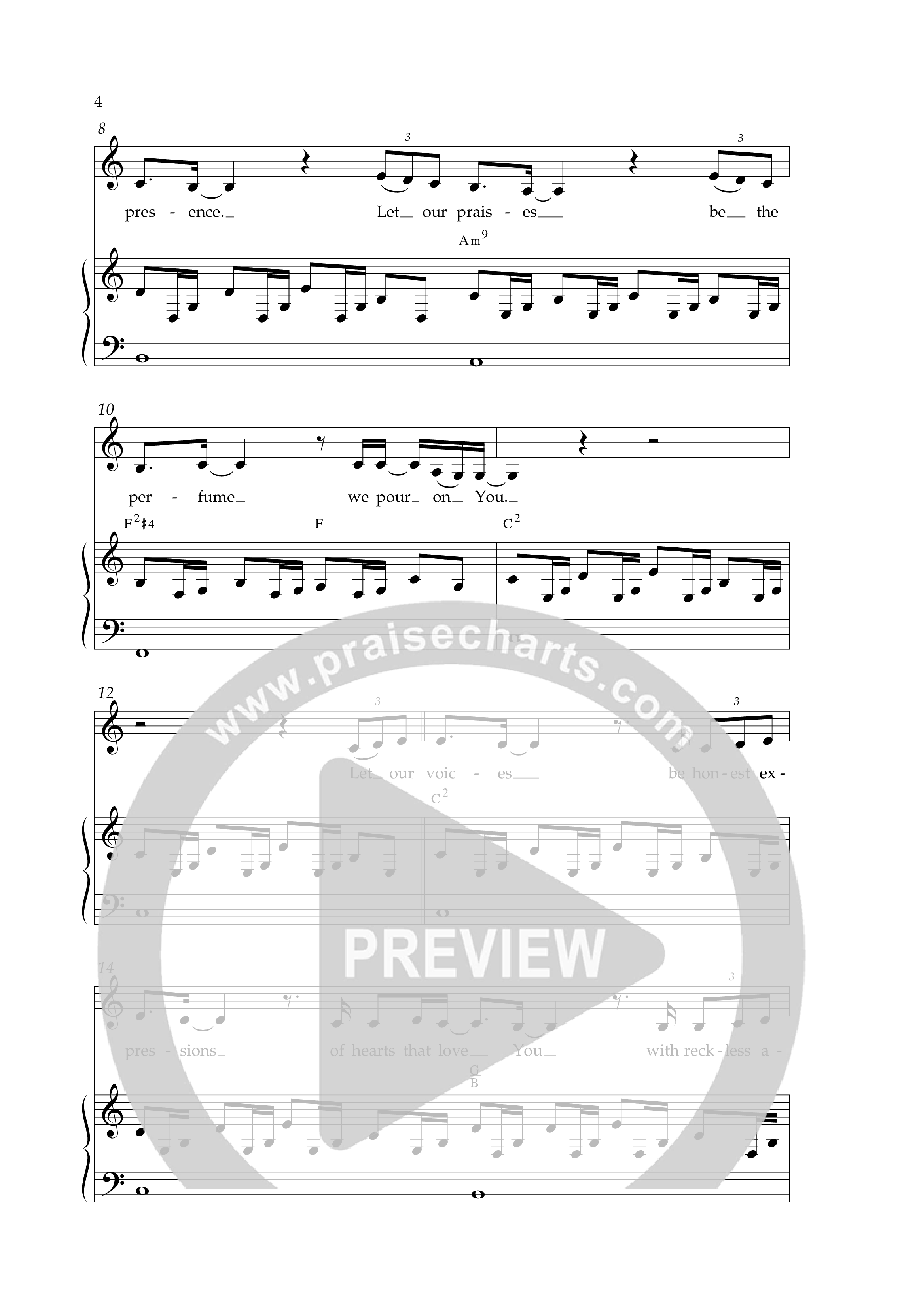 Passion Of Our Hearts (Choral Anthem SATB) Anthem (SATB/Piano) (Arr. J. Daniel Smith)