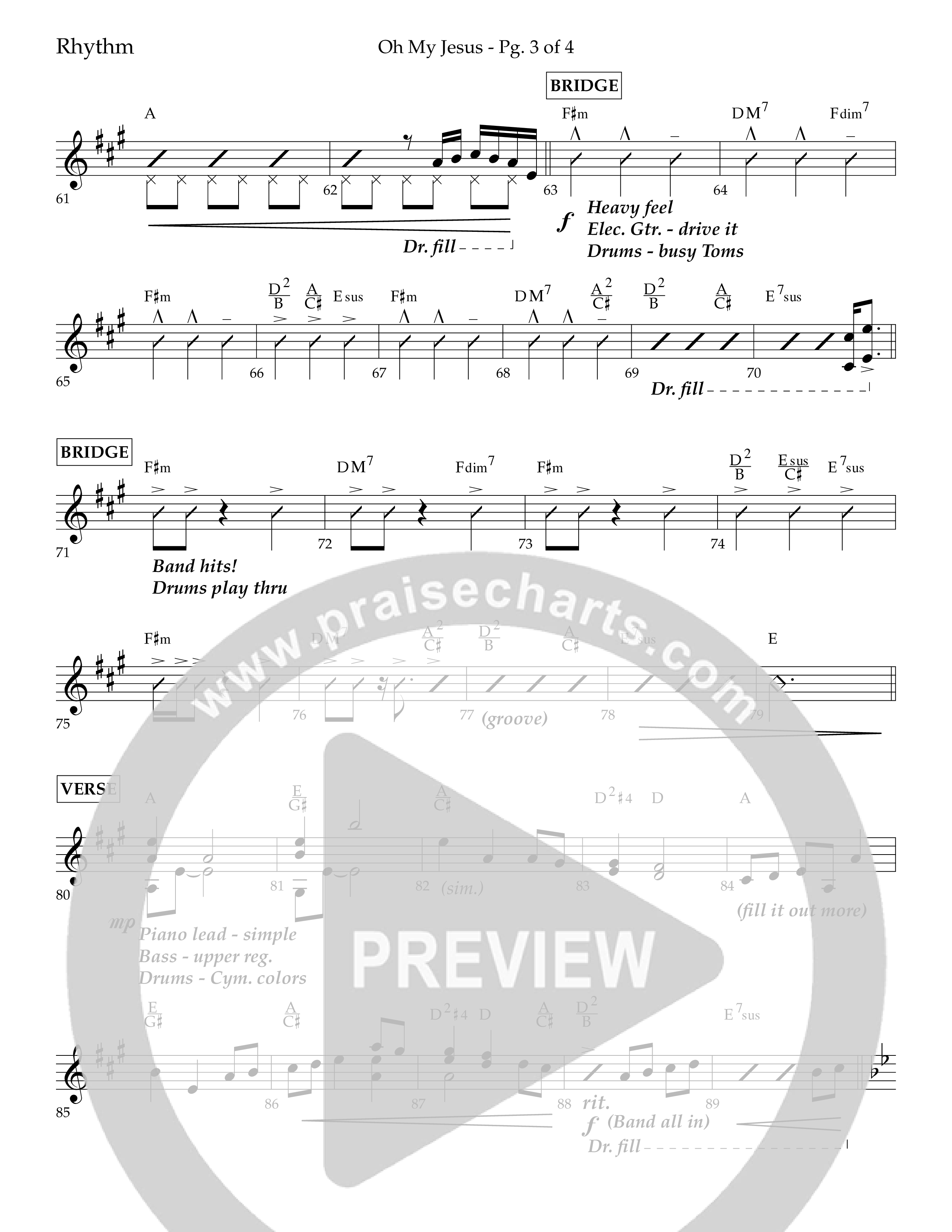 Oh My Jesus (Choral Anthem SATB) Lead Melody & Rhythm (Lifeway Choral / Arr. John Bolin / Orch. David Shipps)