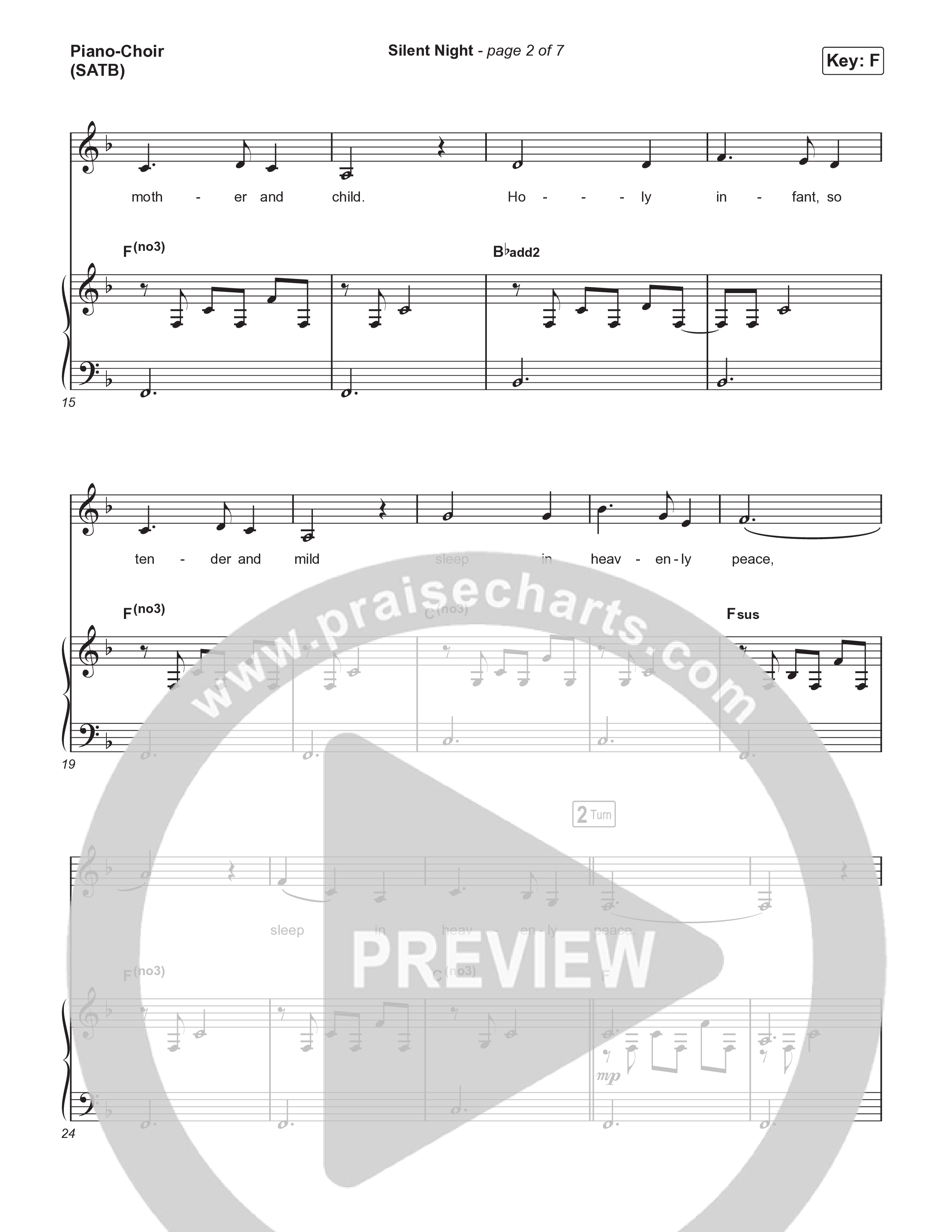 Silent Night Piano/Vocal Pack (Sarah Kroger)