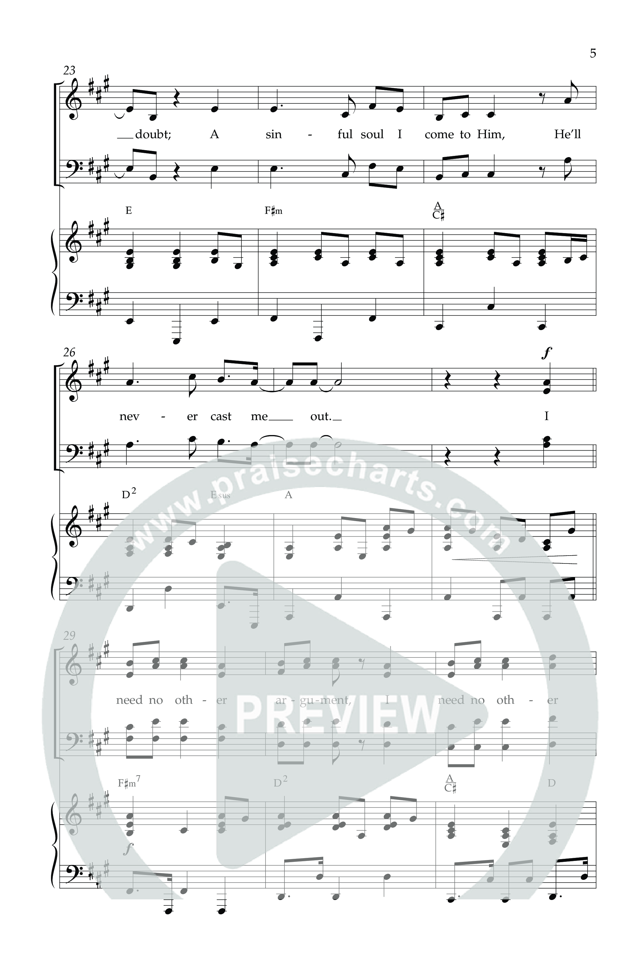 My Faith Has Found a Resting Place (Forever Found) (Choral Anthem SATB) Anthem (SATB/Piano) (Lifeway Choral / Arr. John Bolin / Orch. Cliff Duren)