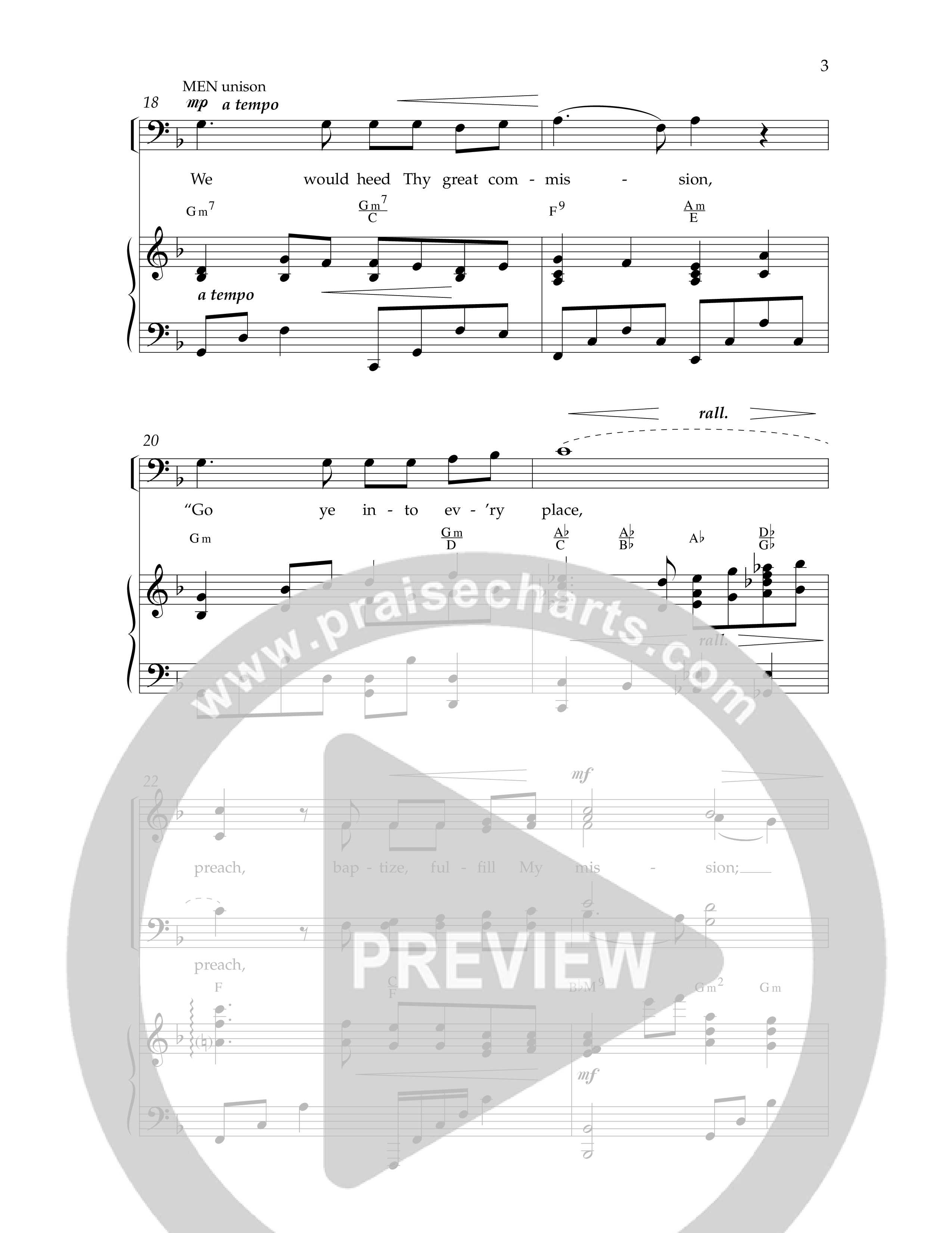 Lord Thy Church On Earth Is Seeking (Choral Anthem SATB) Anthem (SATB/Piano) (Lifeway Choral / Arr. David Hamilton)