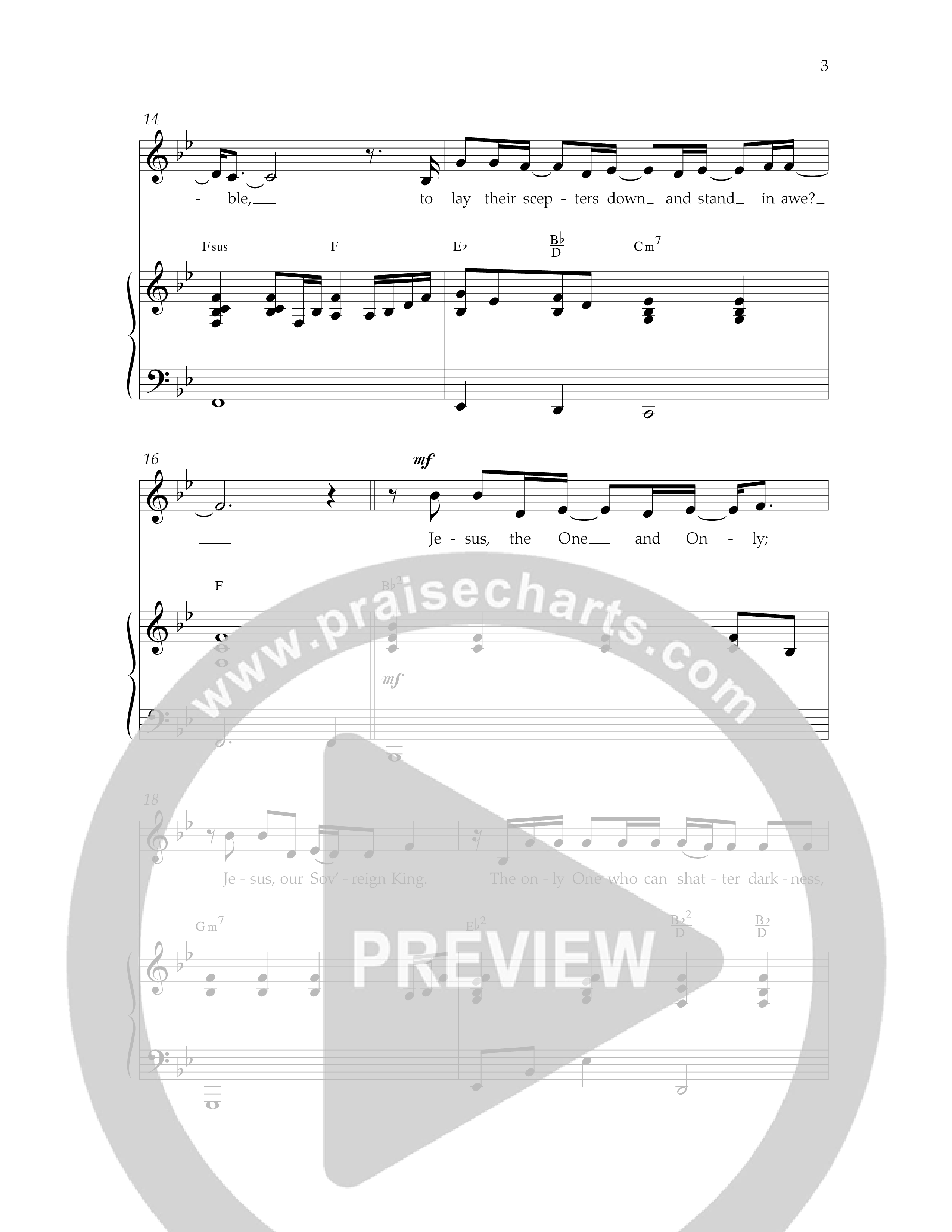Jesus The One And Only (Choral Anthem SATB) Anthem (SATB/Piano) (Lifeway Choral / Arr. John Bolin / Arr. Don Koch / Orch. David Shipps)