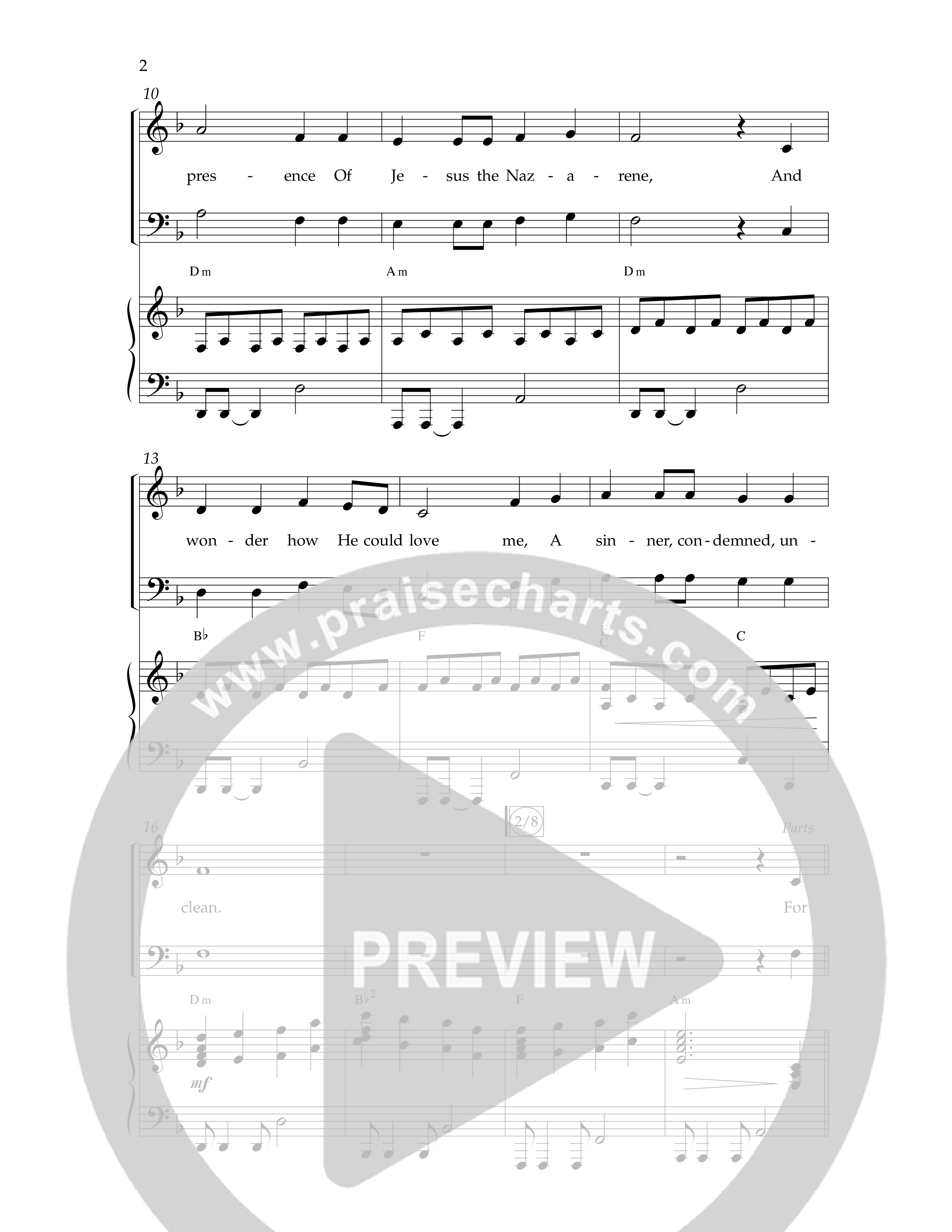 I Stand Amazed in the Presence (Choral Anthem SATB) Anthem (SATB/Piano) (Lifeway Choral / Arr. David Shipps)