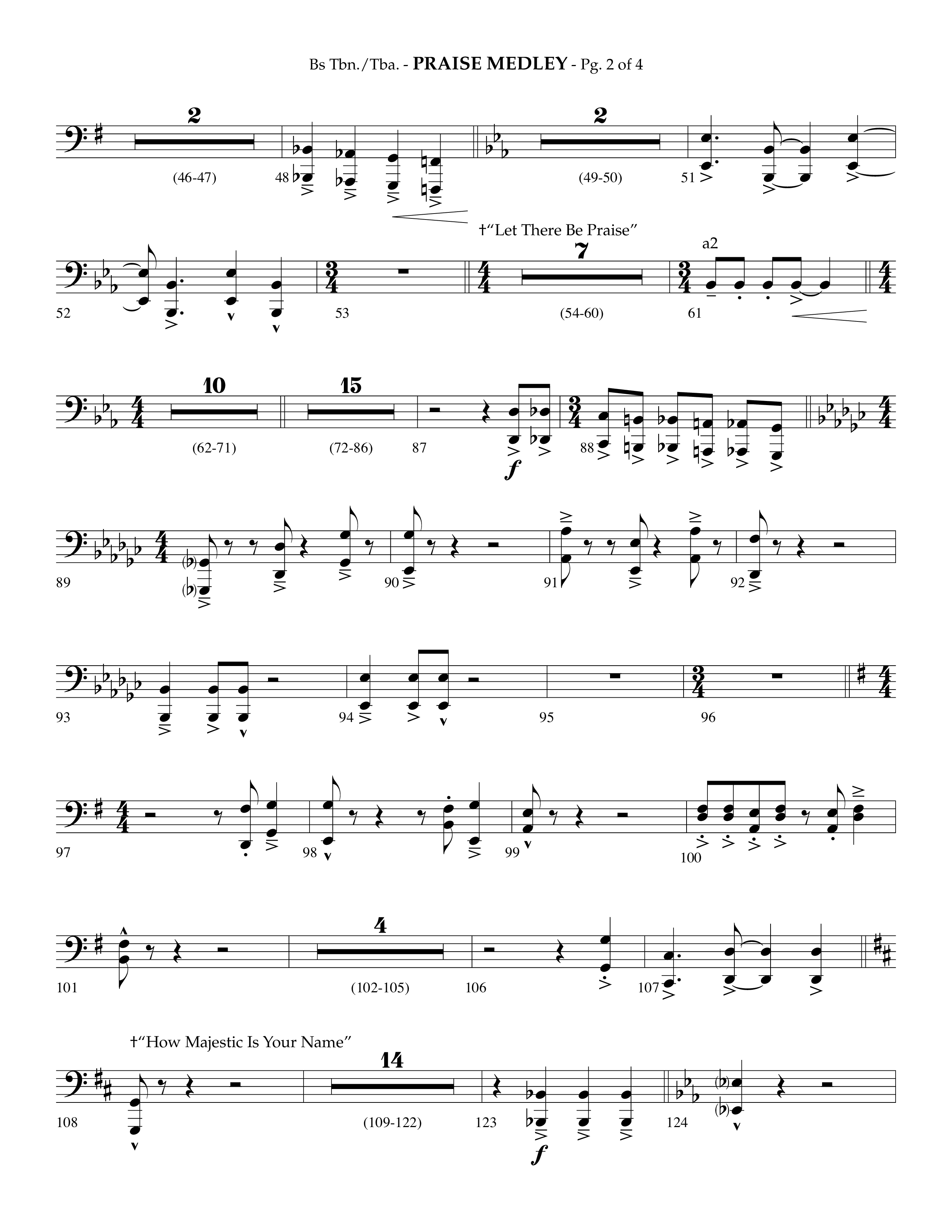 Praise Medley (Choral Anthem SATB) Orchestration (Lifeway Choral / Arr. Phillip Keveren / Arr. Jay Rouse)