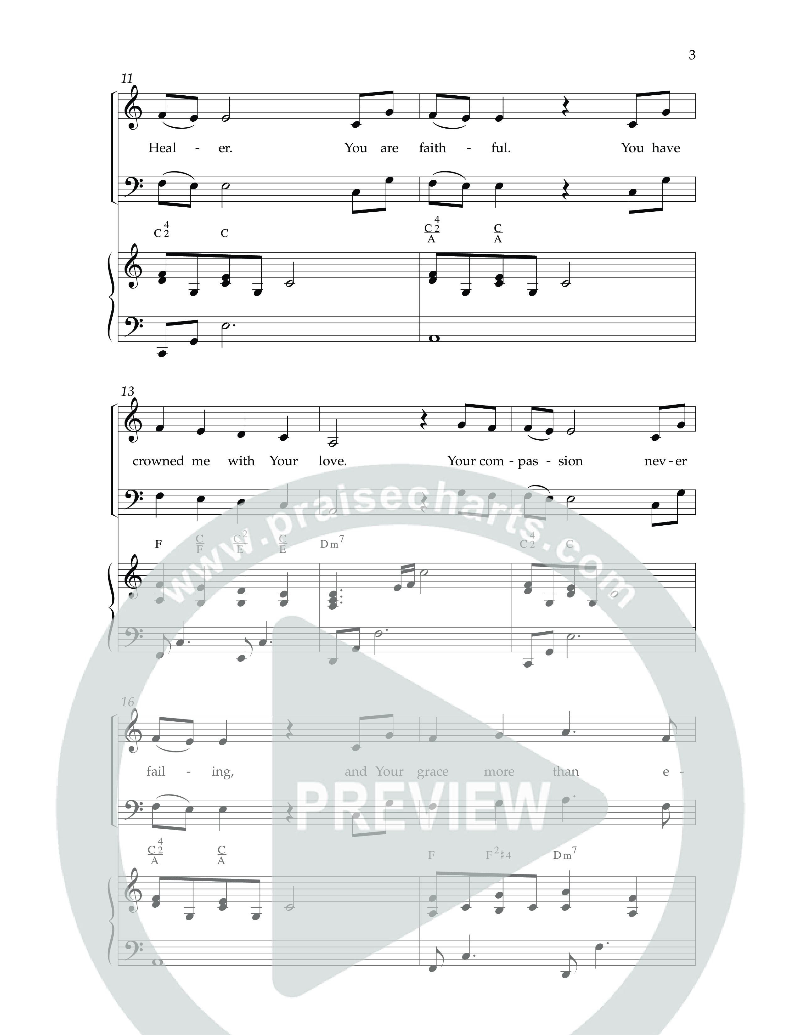 Help Me Not Forget (Your Benefits) (Choral Anthem SATB) Anthem (SATB/Piano) (Lifeway Choral / Arr. Cliff Duren)