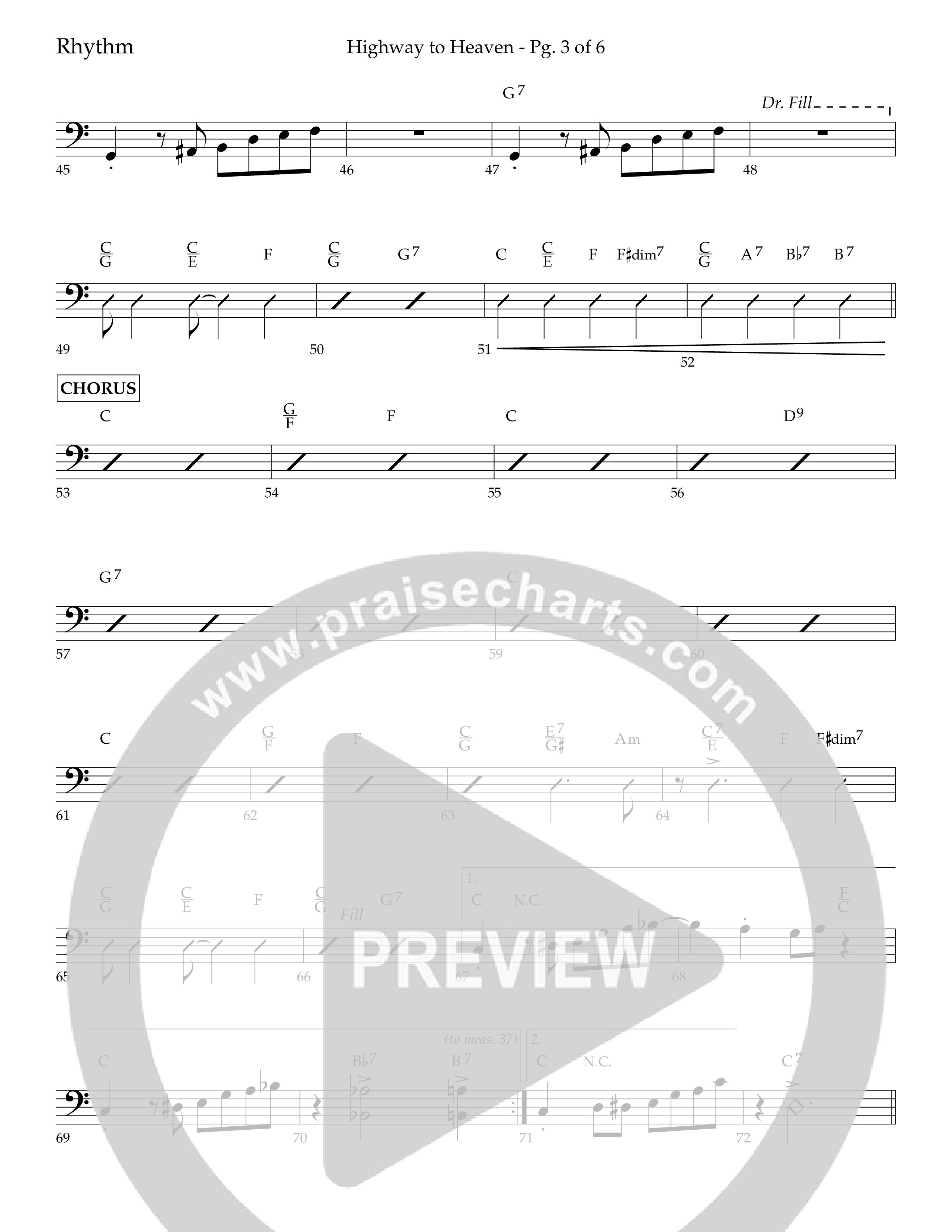 Highway To Heaven with When We All Get To Heaven (Choral Anthem SATB) Lead Melody & Rhythm (Lifeway Choral / Arr. Bradley Knight)