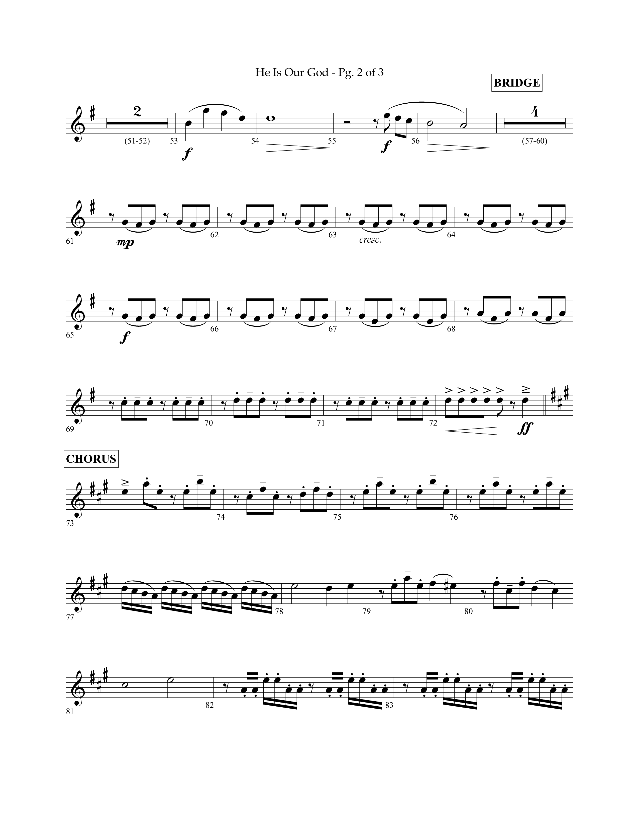 He Is Our God (Choral Anthem SATB) Soprano Sax (Lifeway Choral / Arr. John Bolin / Arr. Don Koch / Arr. Eric Belvin / Orch. Phillip Keveren)