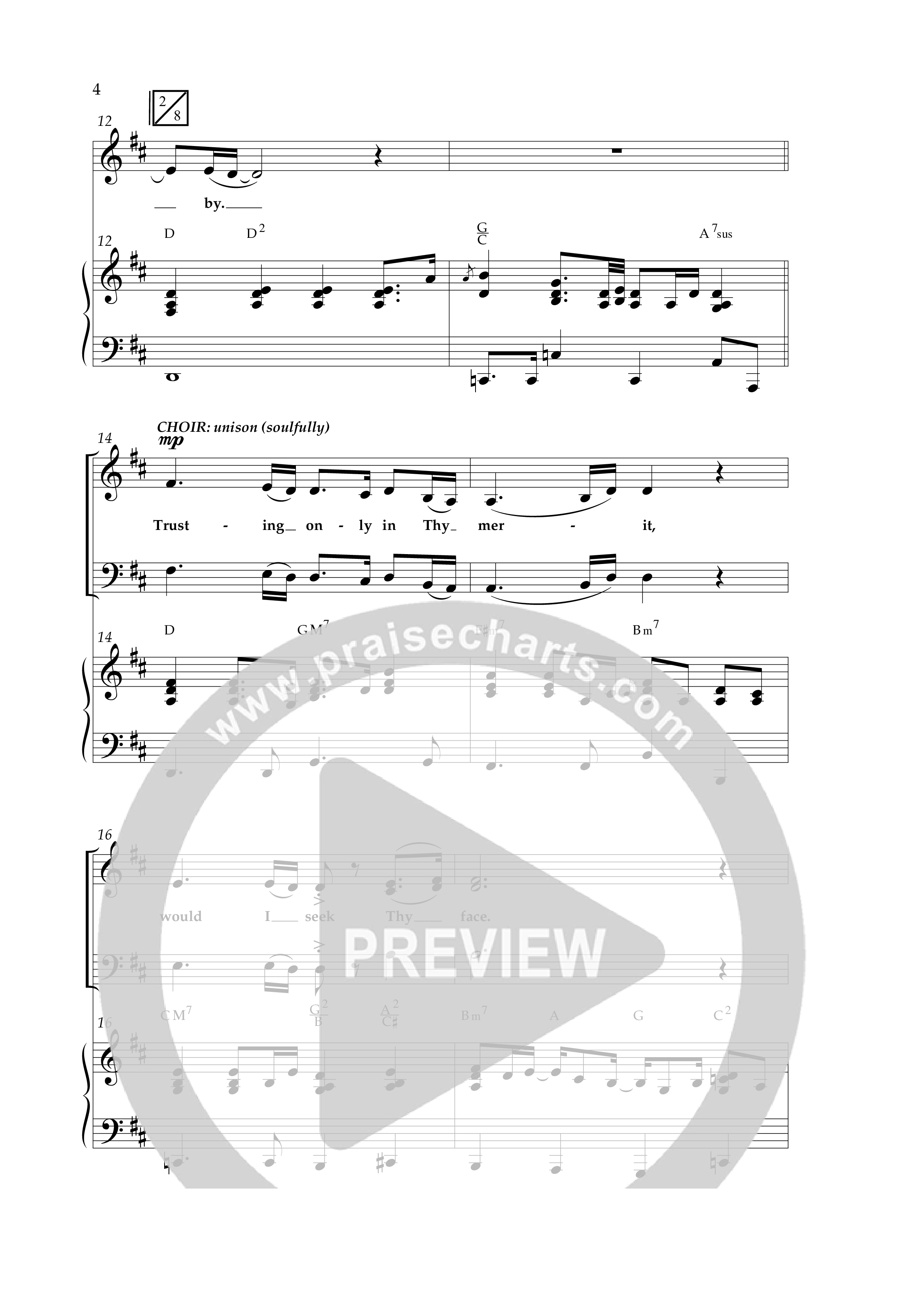 Jesus I Come (with Pass Me Not) (Choral Anthem SATB) Anthem (SATB/Piano) (Lifeway Choral / Arr. Cliff Duren)