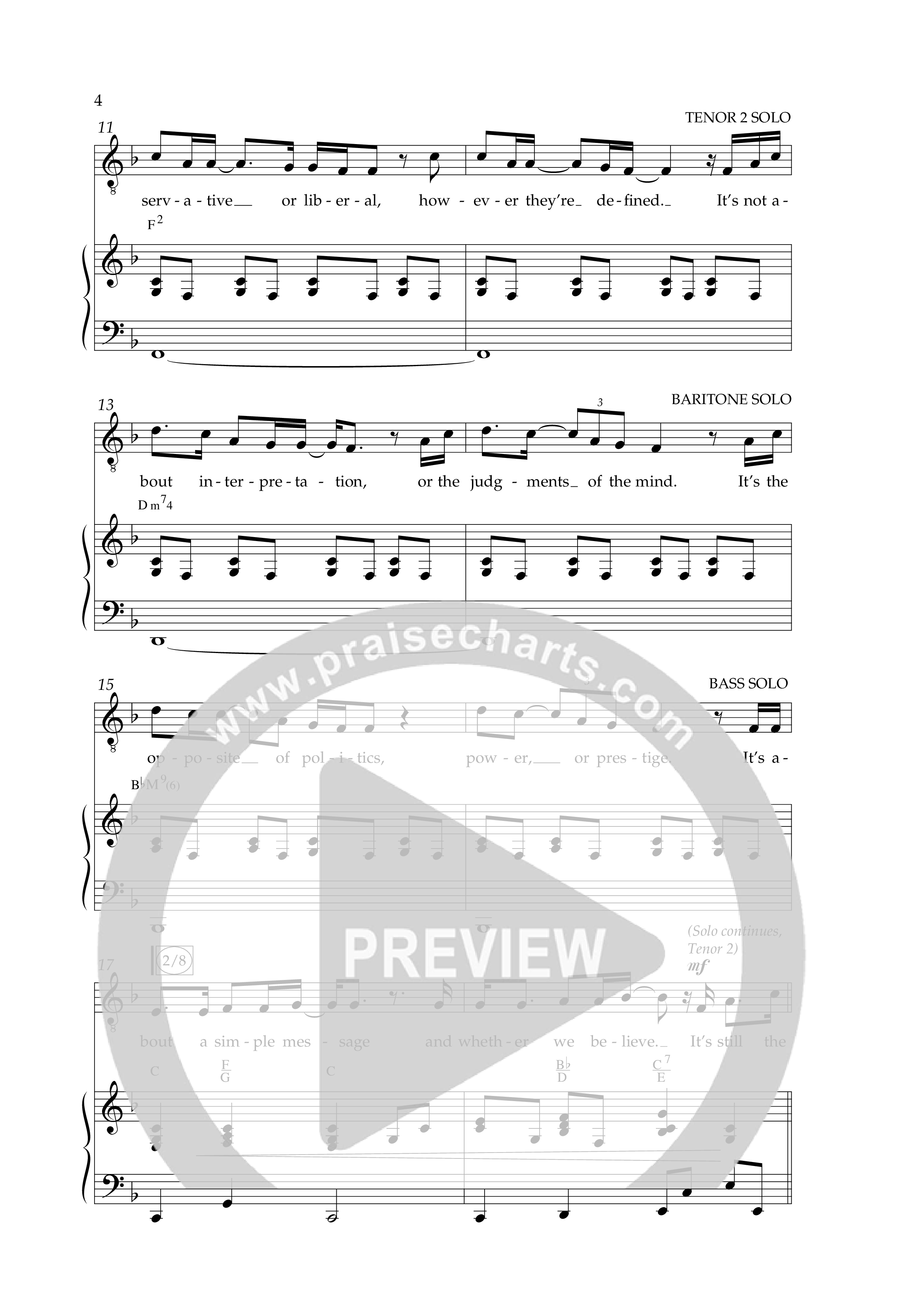 It’s Still The Cross (Choral Anthem SATB) Anthem (SATB/Piano) (Lifeway Choral / Arr. Dave Williamson)